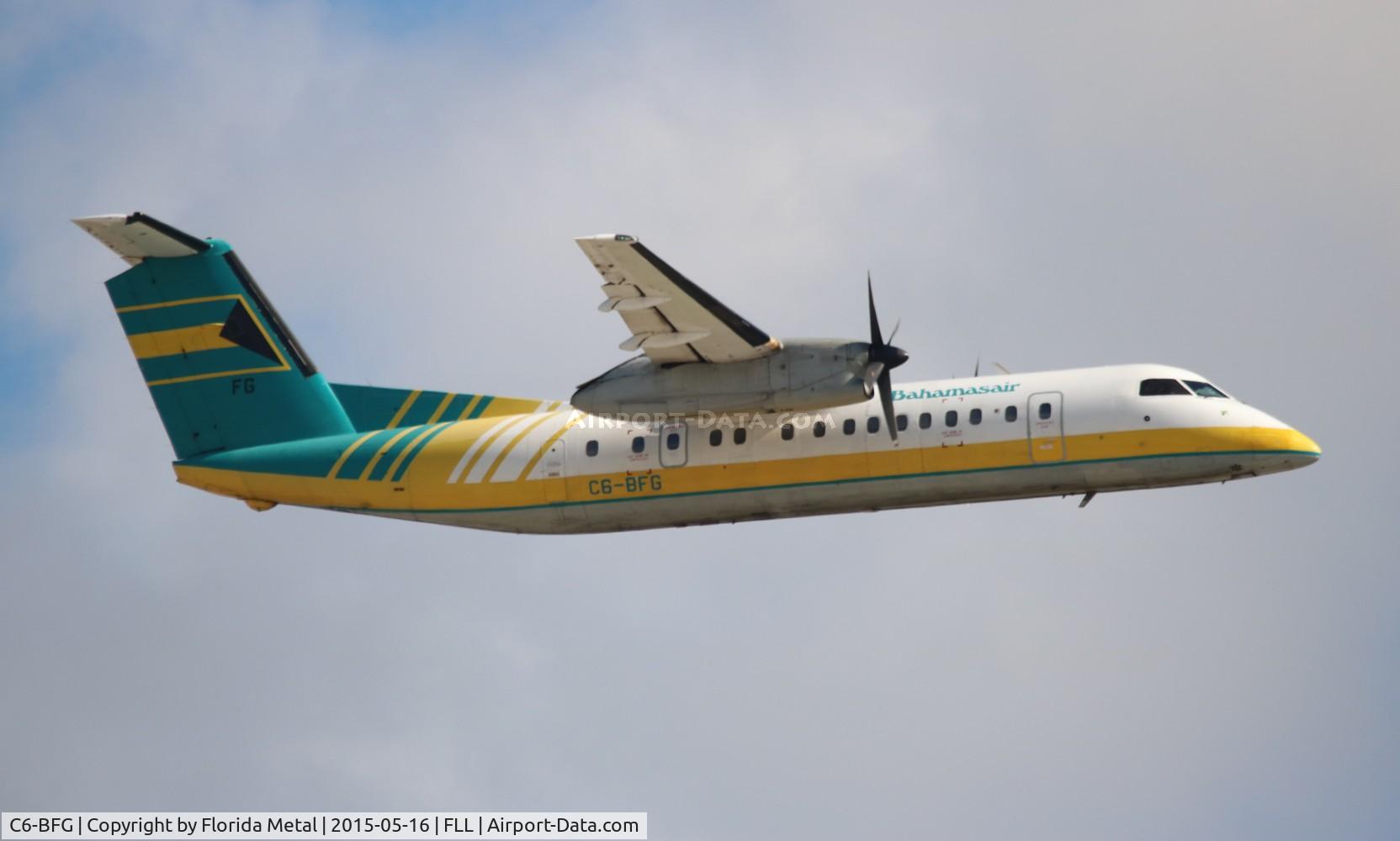 C6-BFG, 1991 De Havilland Canada DHC-8-311 Dash 8 C/N 288, Bahamas Air