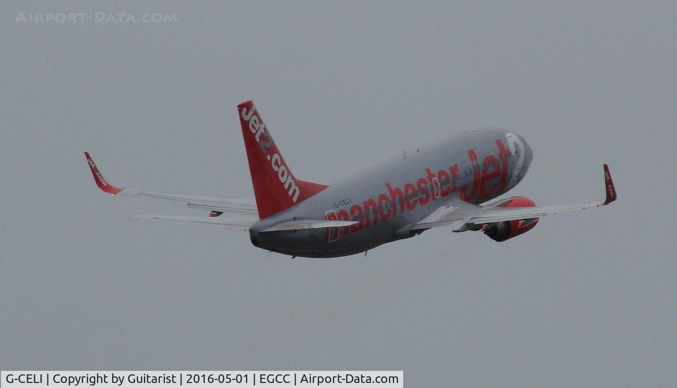 G-CELI, 1986 Boeing 737-330 C/N 23526, At Manchester