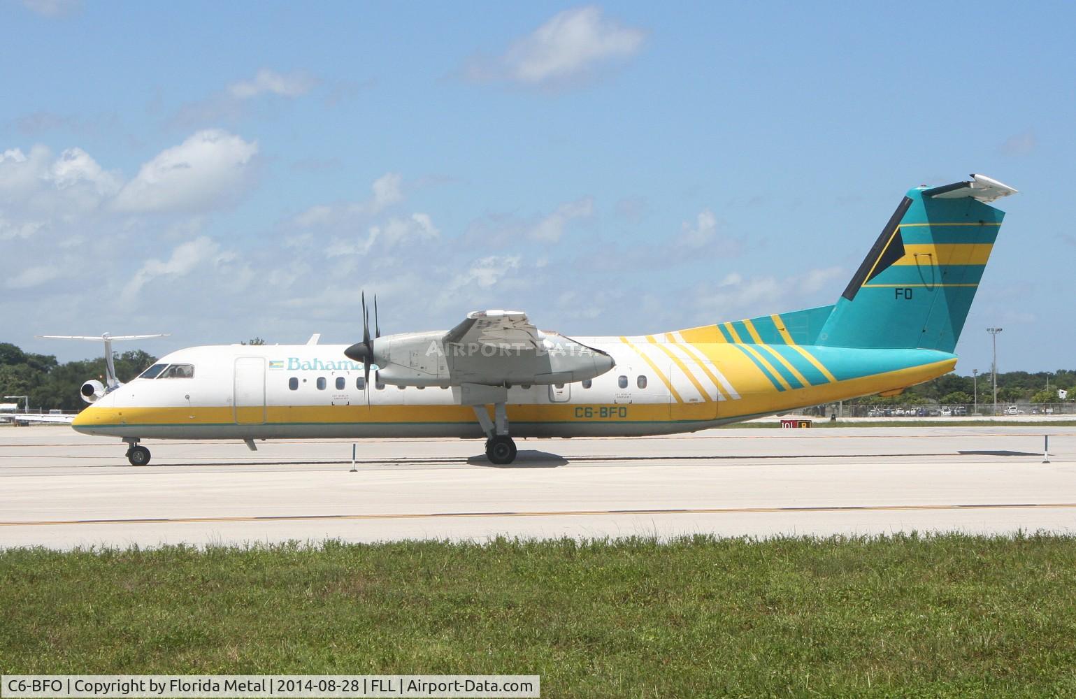 C6-BFO, 1989 De Havilland Canada DHC-8-301 Dash 8 C/N 164, Bahamas Air