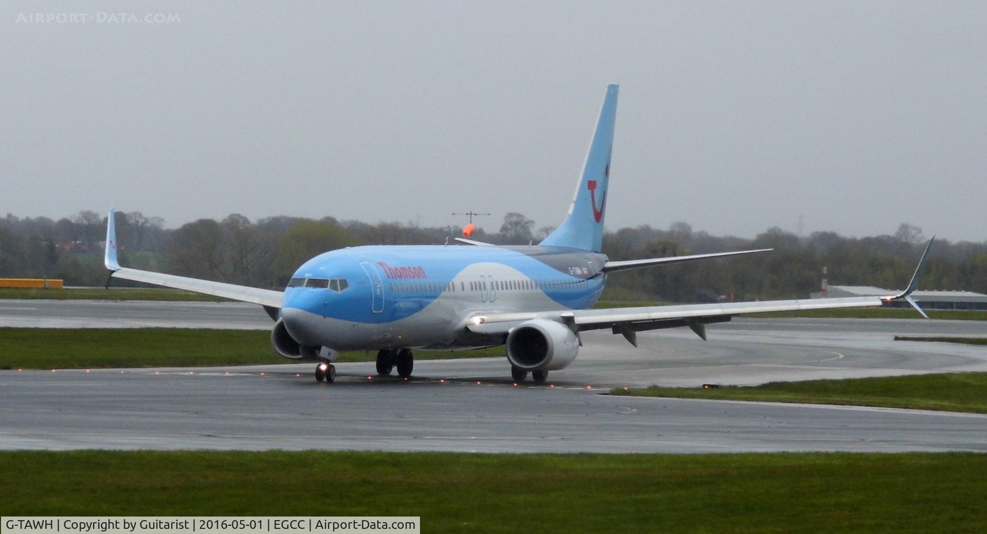 G-TAWH, 2012 Boeing 737-8K5 C/N 38107, At Manchester