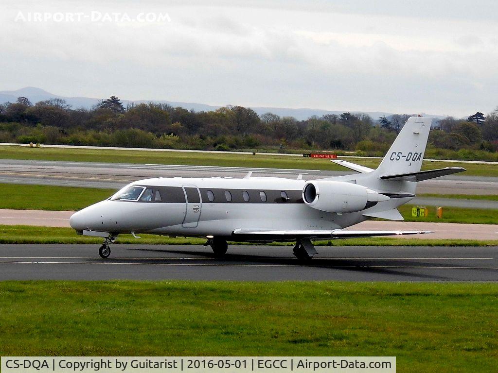 CS-DQA, 2008 Cessna 560XL Citation XLS C/N 560-5798, At Manchester