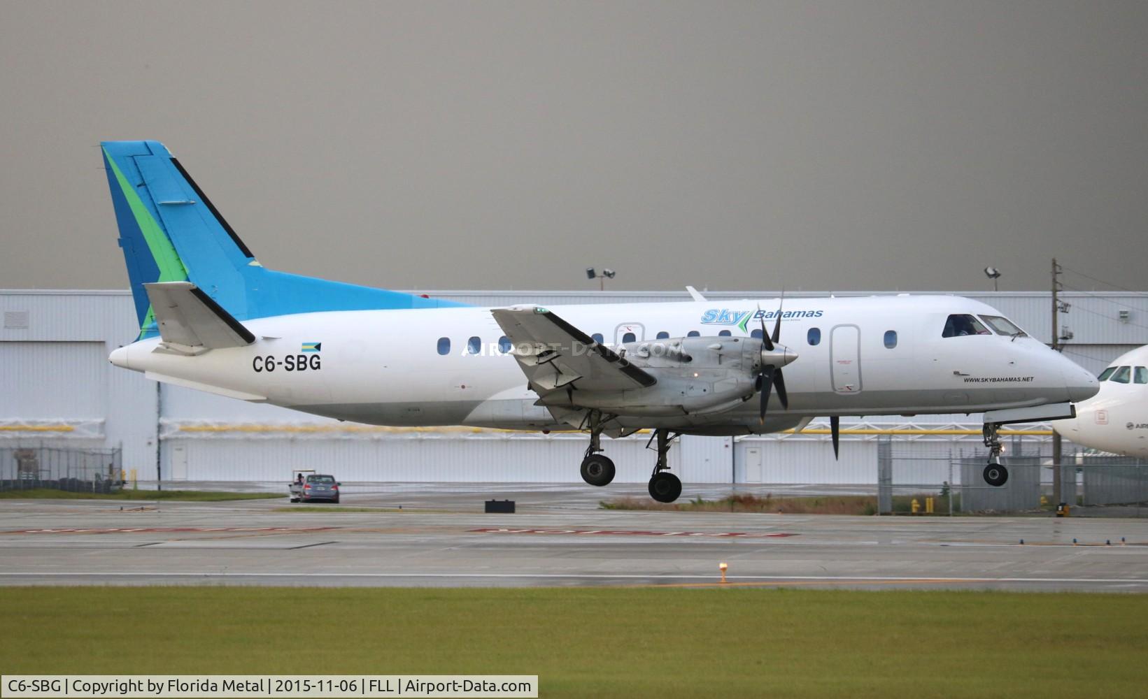 C6-SBG, 1988 Saab 340A C/N 340A-110, Sky Bahamas