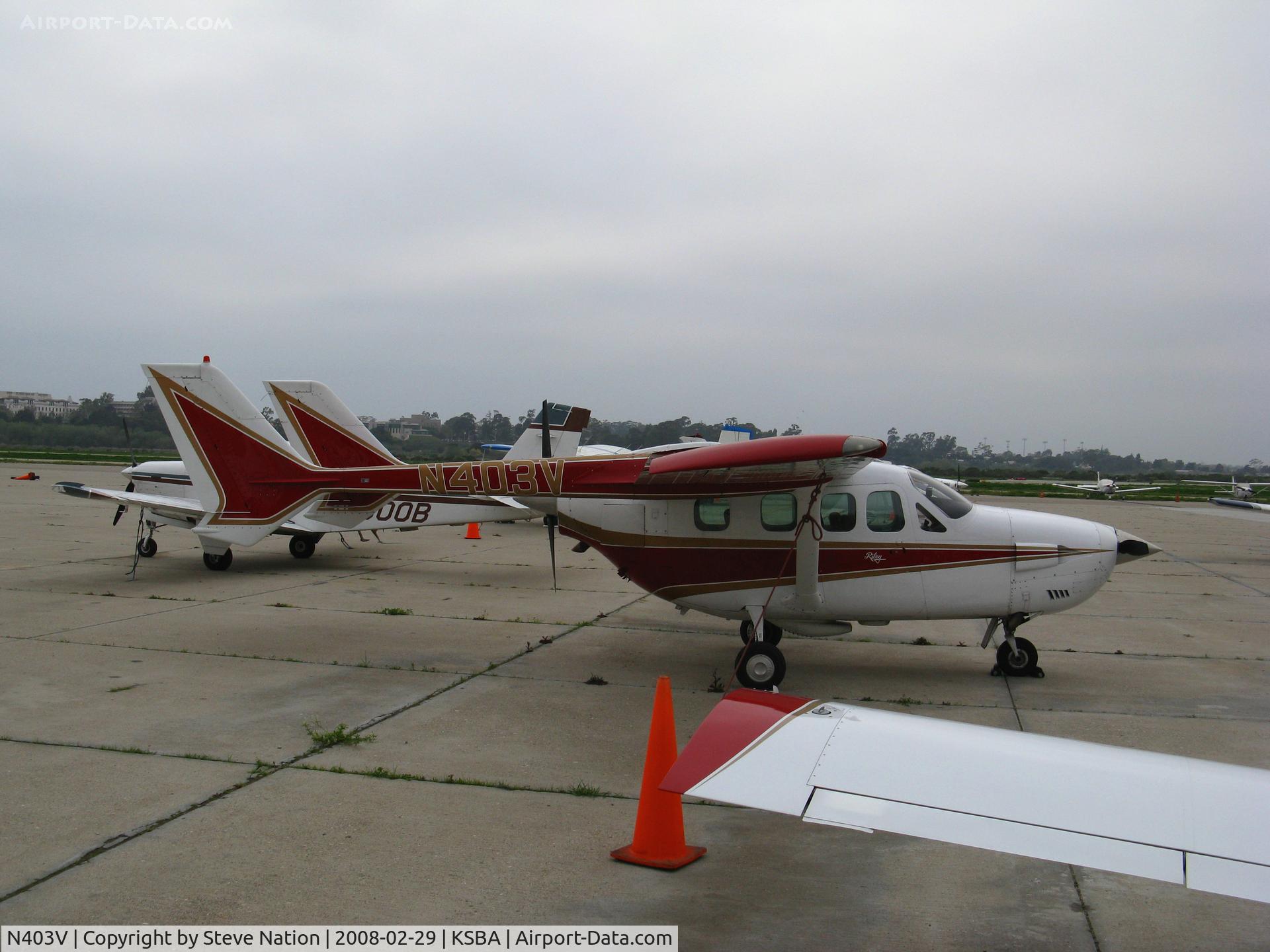 N403V, 1976 Cessna T337G Turbo Super Skymaster C/N P3370250, Locally-based 1976 Cessna T337G @ Santa Barbara Municipal Airport, CA (now registered to owner in Boynton Beach, FL)