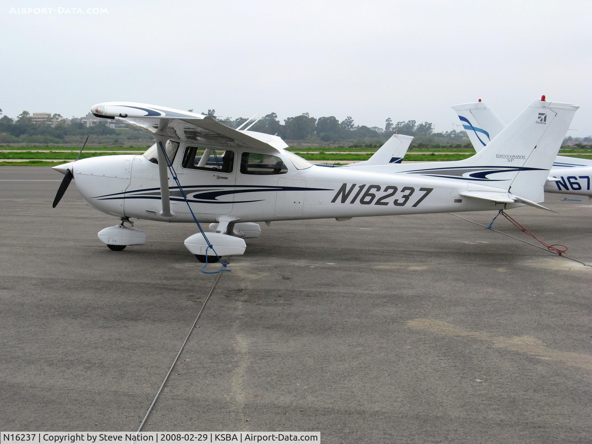 N16237, 2005 Cessna 172S C/N 172S9912, Locally-based 2005 Cessna 172S Skyhawk @ Santa Barbara Municipal Airport, CA (now registered to owner in East Setauket, NY)