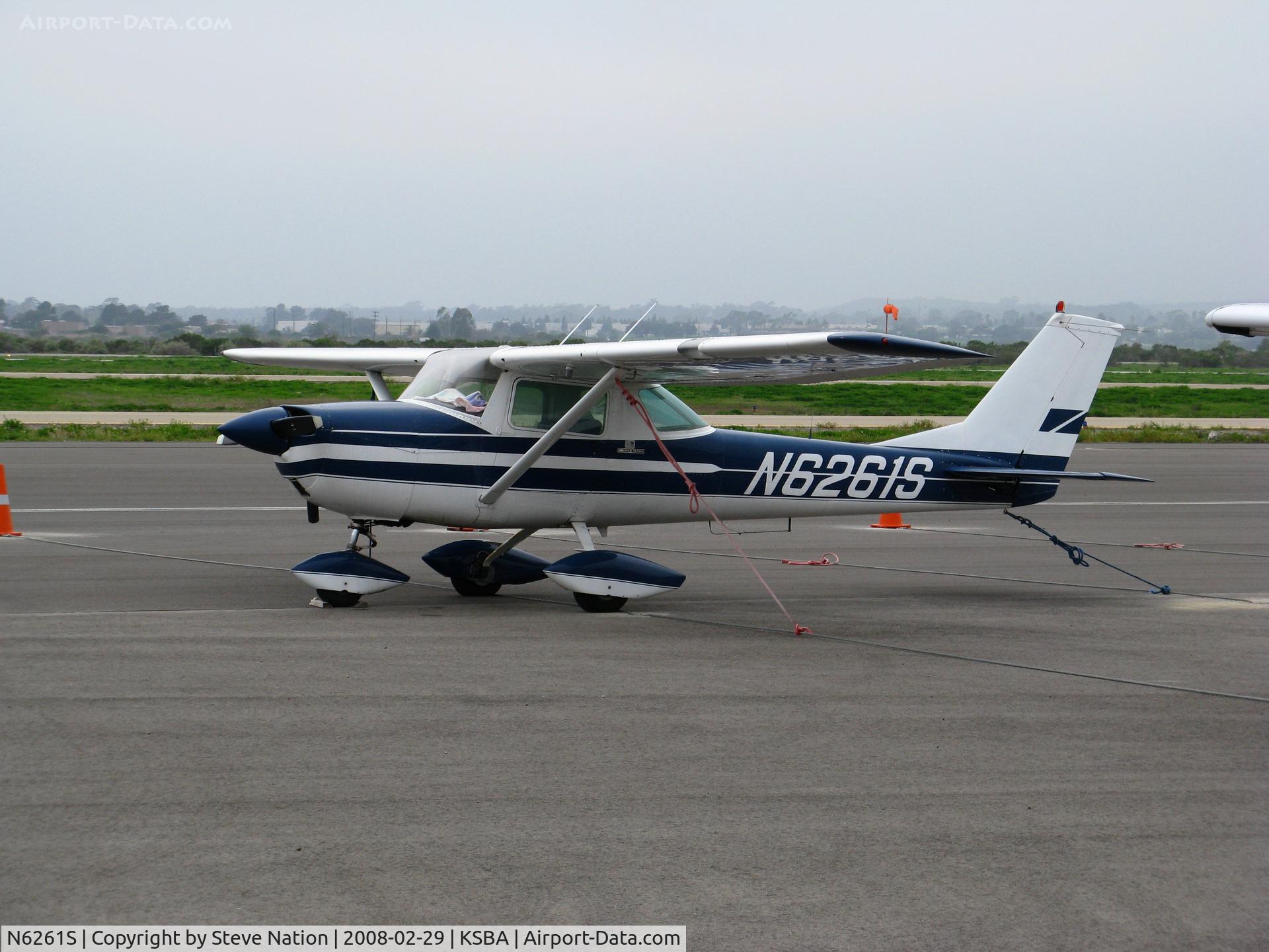 N6261S, 1967 Cessna 150G C/N 15067061, Locally-based 1967 Cessna 150G @ Santa Barbara Municipal Airport, CA