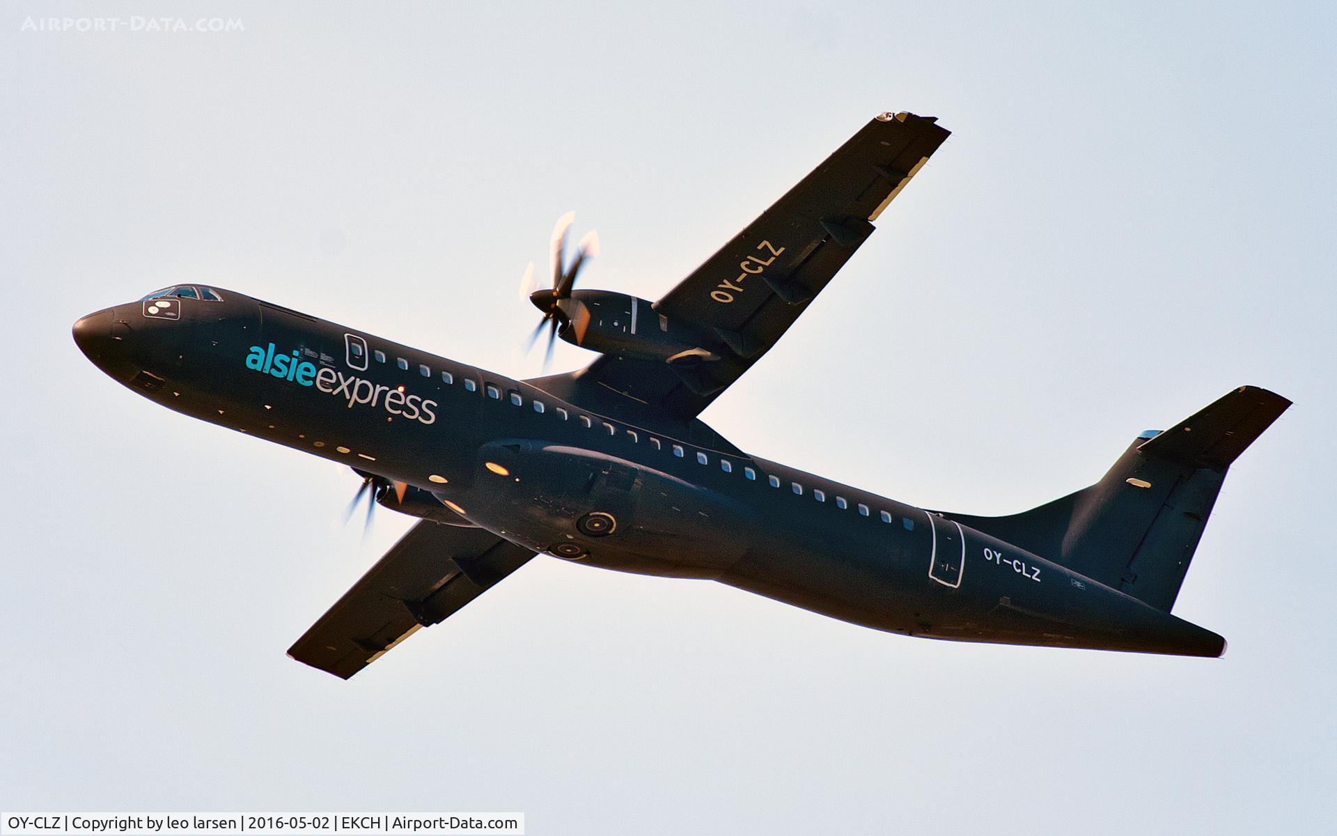 OY-CLZ, 2008 ATR 72-212A C/N 818, Copenhagen 2.5.16