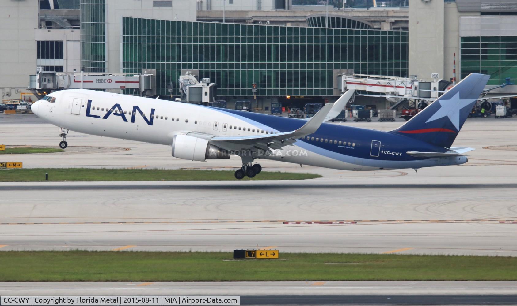 CC-CWY, 2007 Boeing 767-316/ER C/N 35231, LAN Chile