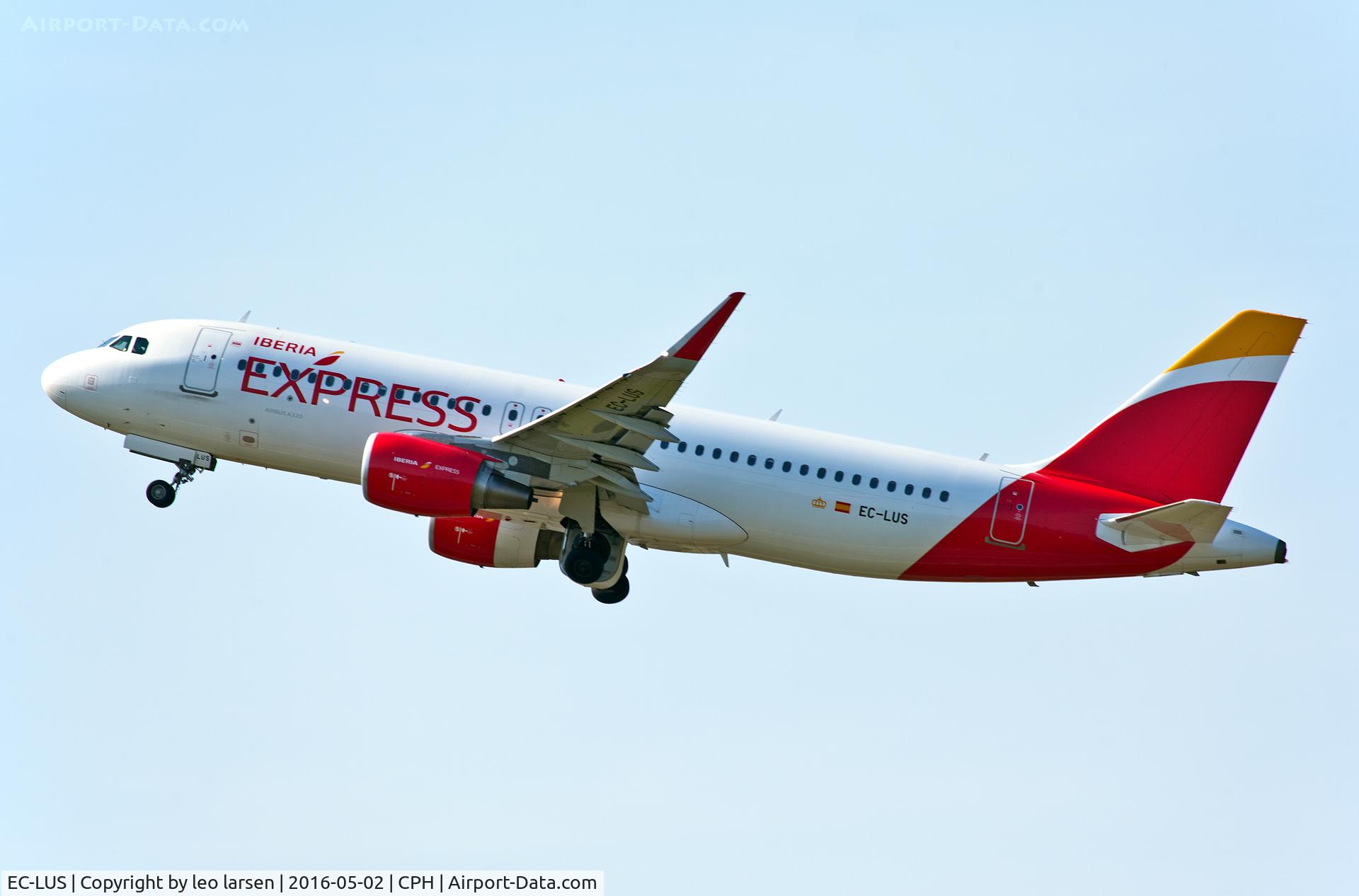 EC-LUS, 2013 Airbus A320-216 C/N 5501, Copenhagen 2.5.16