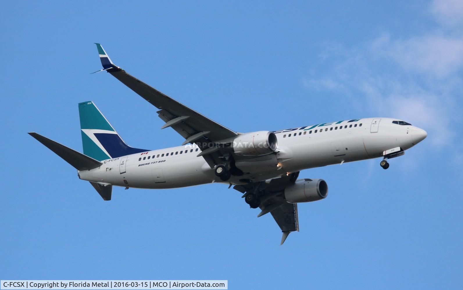 C-FCSX, 2014 Boeing 737-8CT C/N 60126, West Jet