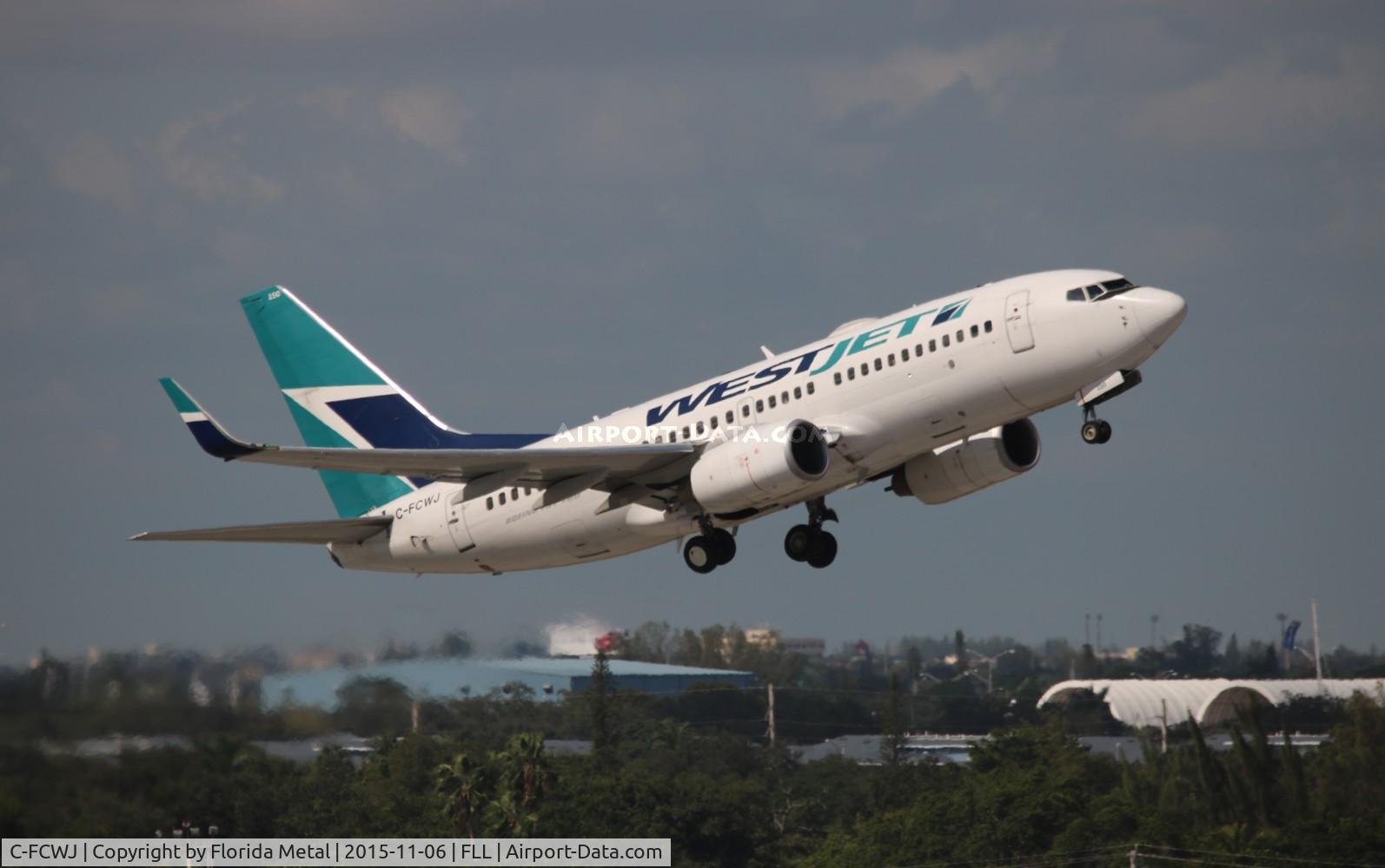C-FCWJ, 2008 Boeing 737-7CT C/N 35086, West Jet