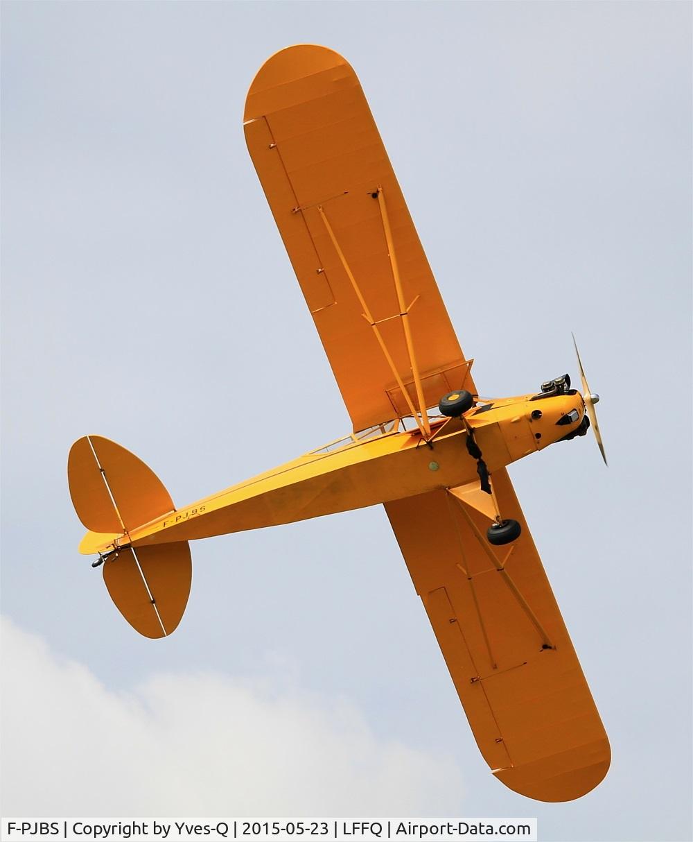 F-PJBS, Wag-Aero Sport Trainer C/N 3303, Wag-Aero Sport Trainer, On display, La Ferté-Alais airfield (LFFQ) Airshow 2015