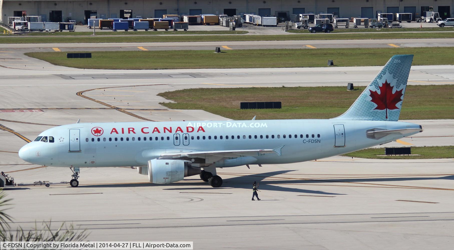 C-FDSN, 1990 Airbus A320-211 C/N 126, Air Canada