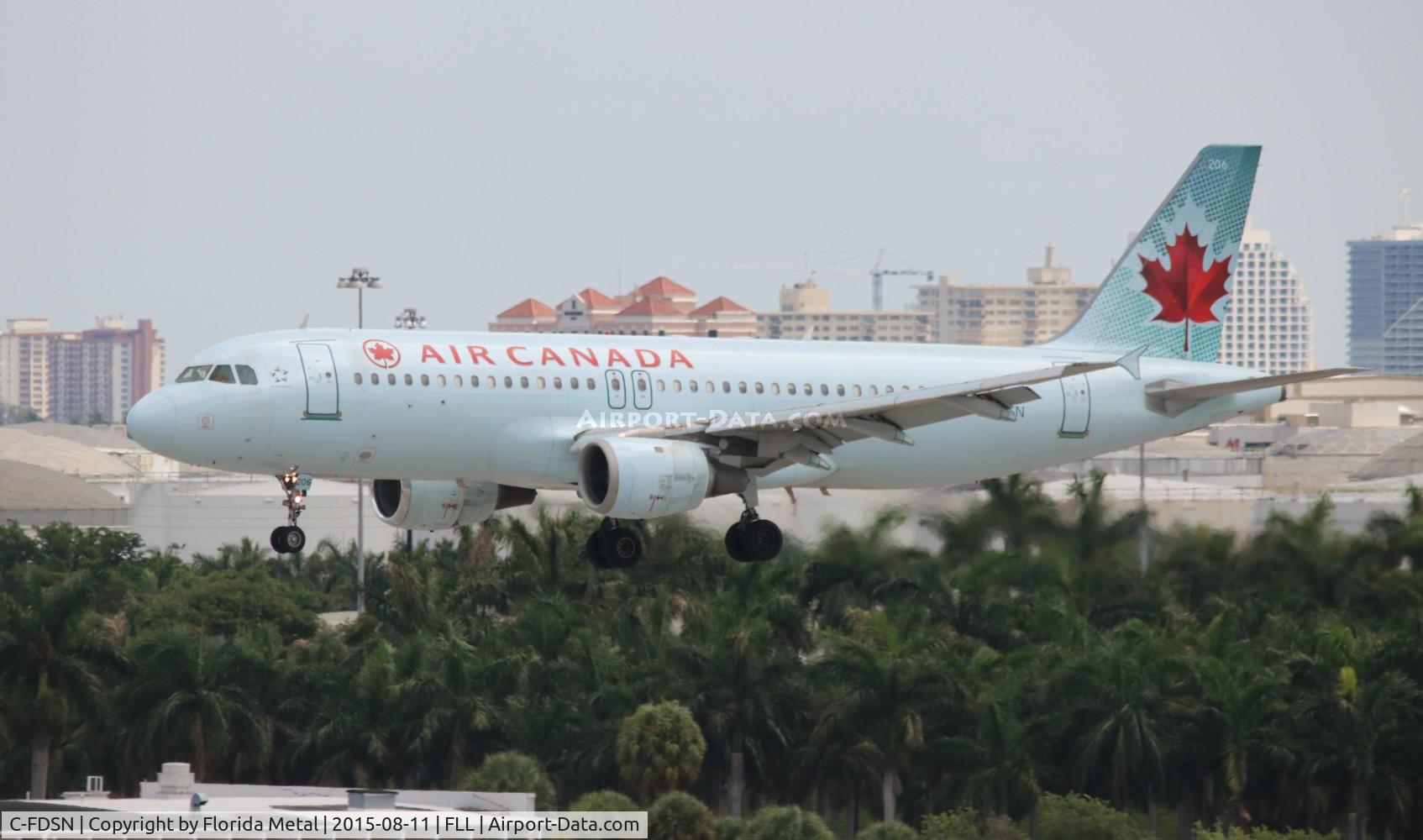 C-FDSN, 1990 Airbus A320-211 C/N 126, Air Canada