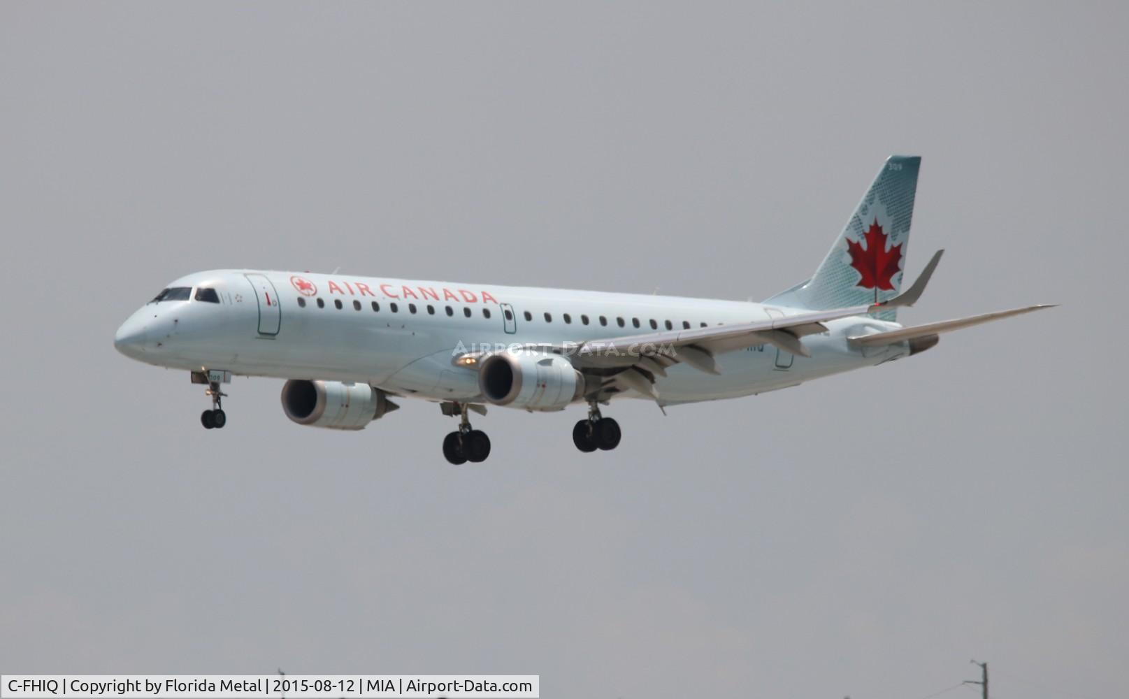 C-FHIQ, 2006 Embraer 190AR (ERJ-190-100IGW) C/N 19000031, Air Canada