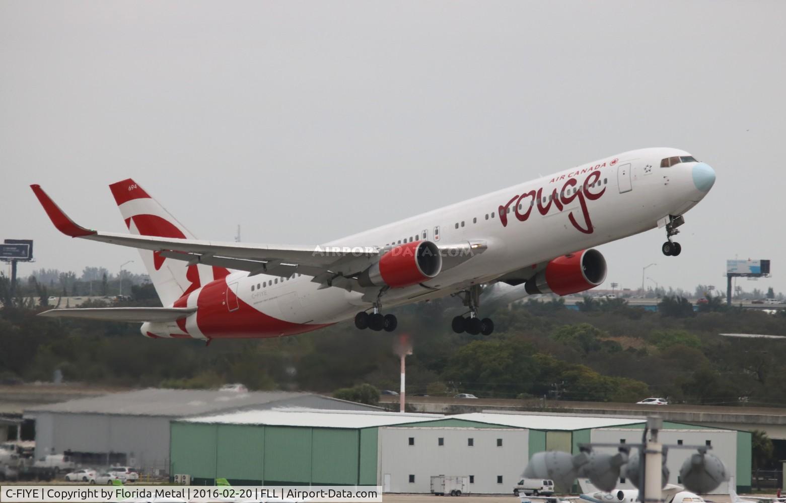 C-FIYE, 2002 Boeing 767-33A/ER C/N 33422, Air Canada Rouge