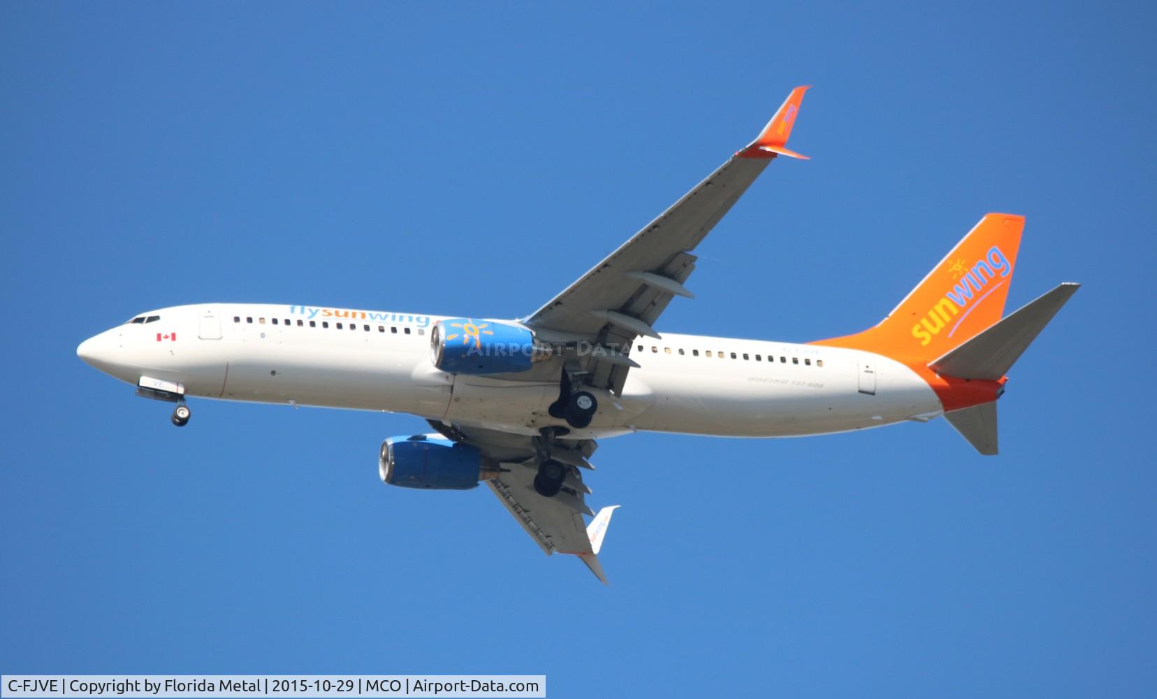C-FJVE, 2006 Boeing 737-8DC C/N 34596, Sunwing