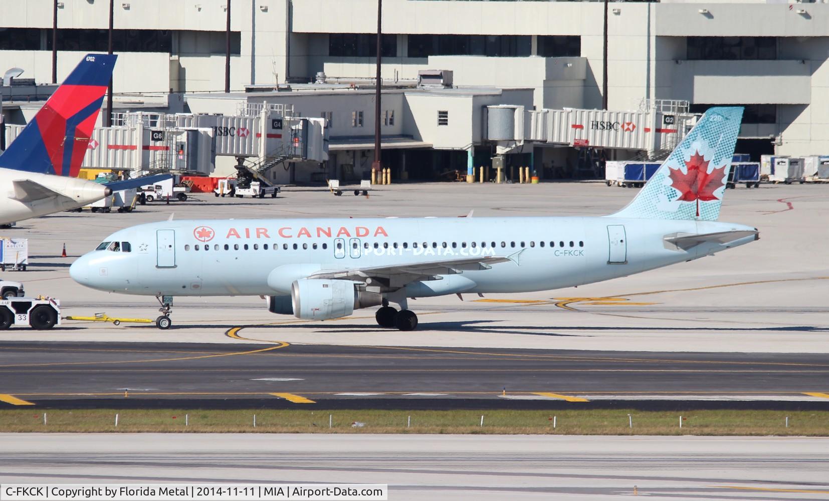 C-FKCK, 1991 Airbus A320-211 C/N 265, Air Canada