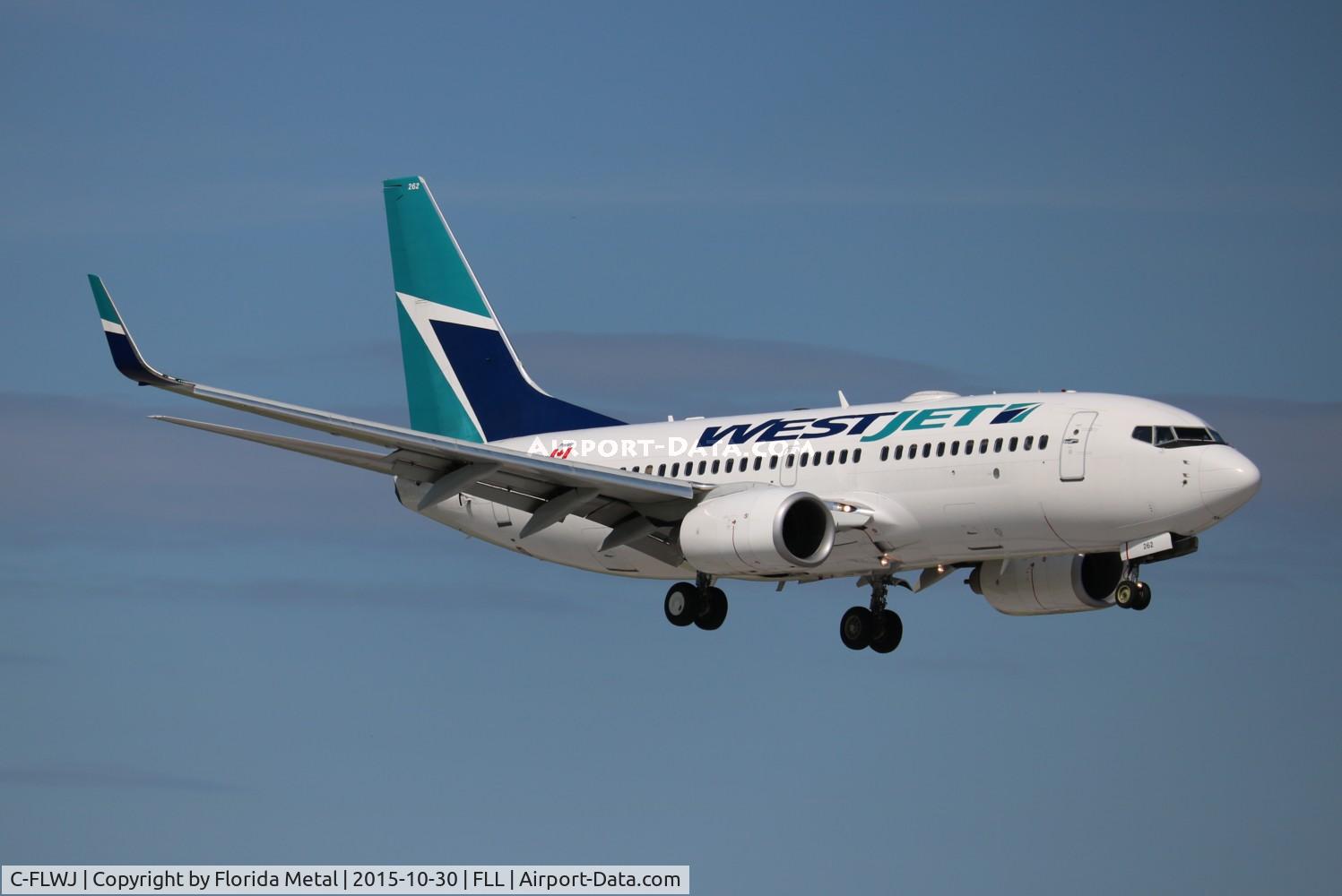 C-FLWJ, 2011 Boeing 737-7CT C/N 38096, Westjet