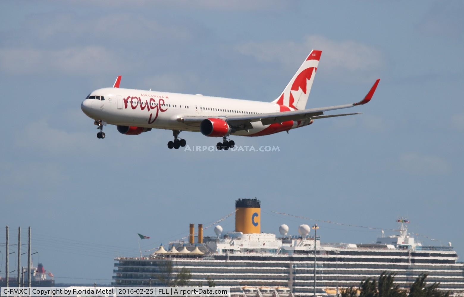 C-FMXC, 1996 Boeing 767-333/ER C/N 25588, Air Canada Rouge