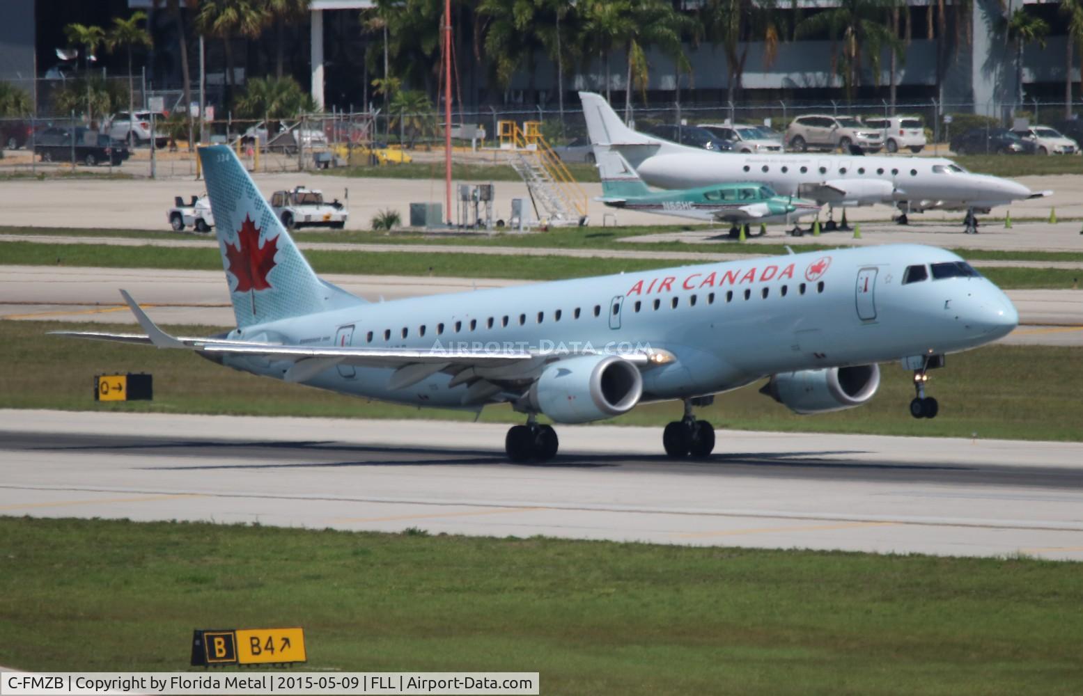 C-FMZB, 2007 Embraer 190AR (ERJ-190-100IGW) C/N 19000111, Air Canada