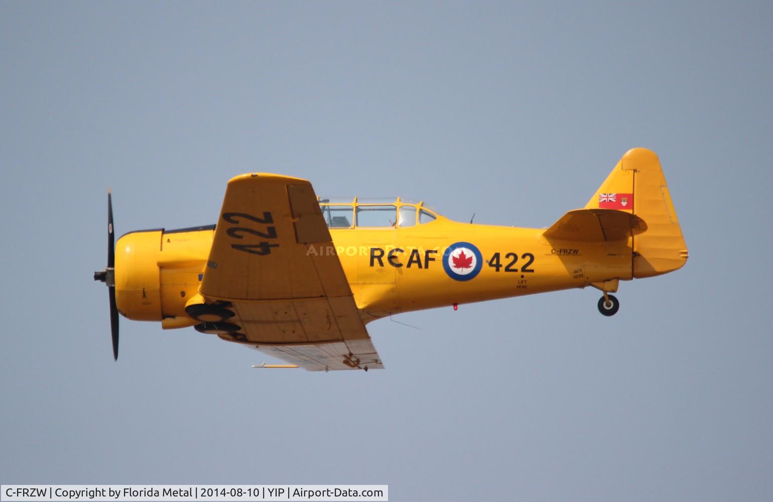 C-FRZW, 1952 Canadian Car & Foundry T-6 Harvard Mk.4 C/N CCF4-213, Harvard 4