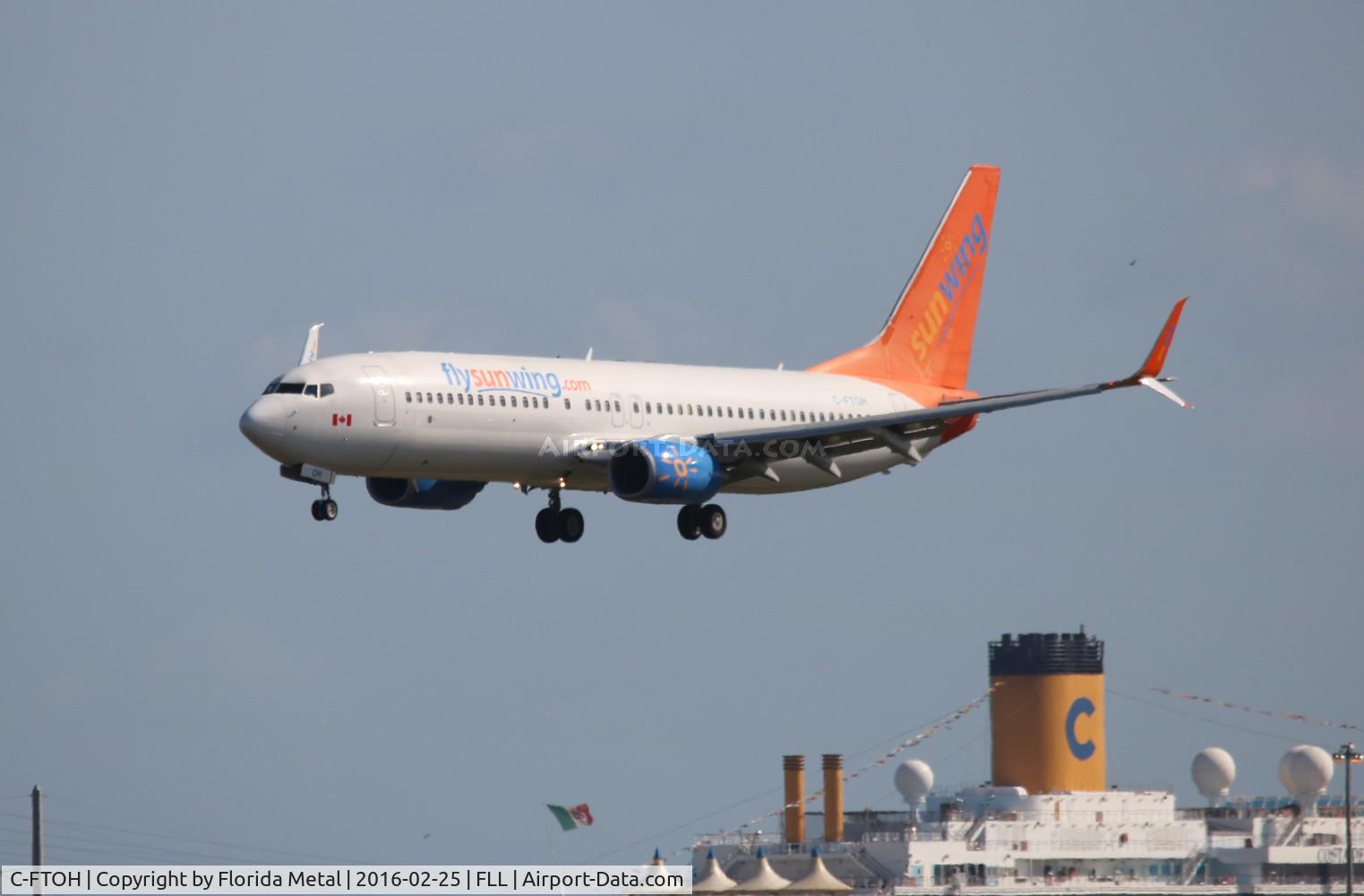 C-FTOH, 2009 Boeing 737-8HX C/N 29647, Sunwing