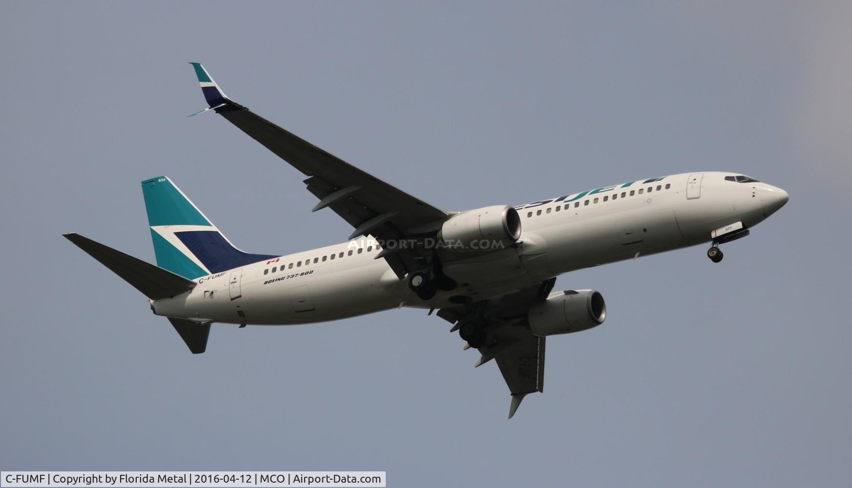 C-FUMF, 2014 Boeing 737-8CT C/N 60128, Westjet