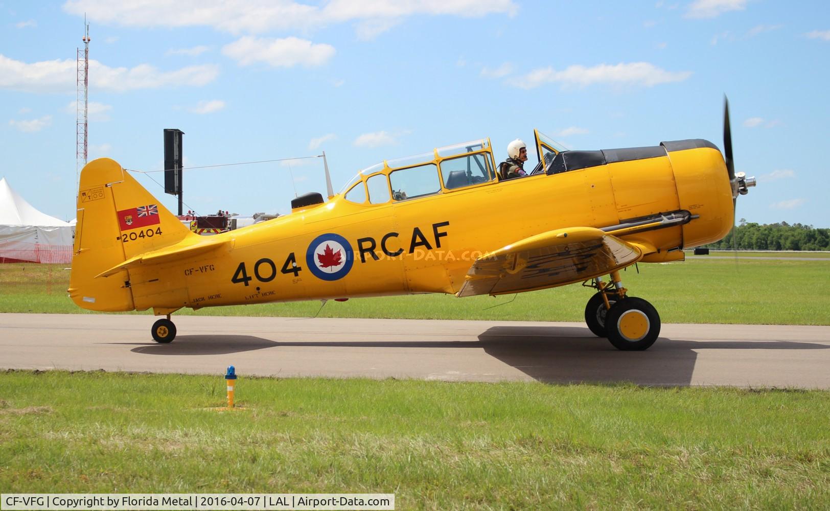 CF-VFG, 1952 Canadian Car & Foundry T-6 Harvard Mk.4 C/N CCF4-195, Harvard 4