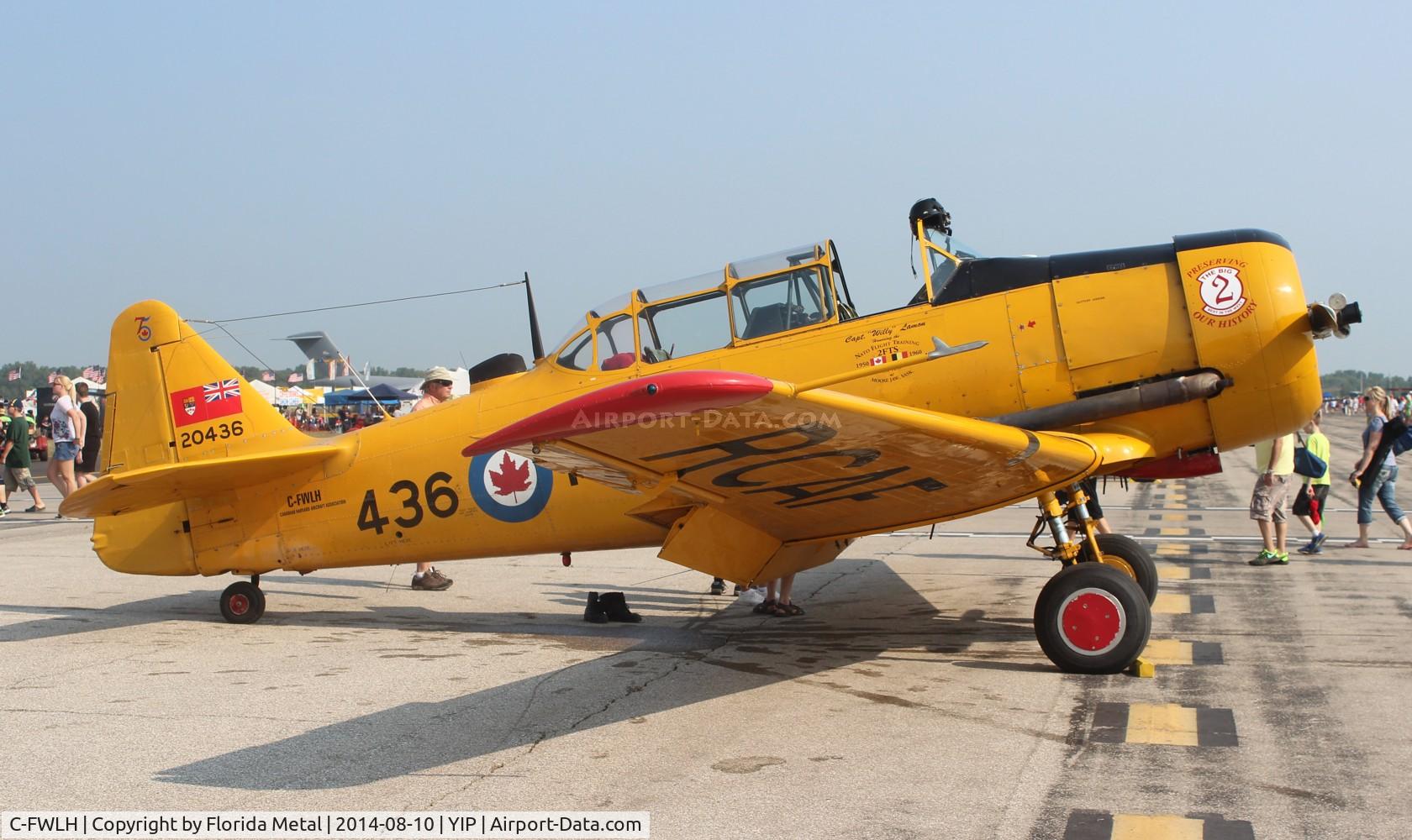 C-FWLH, Canadian Car & Foundry T-6 Harvard Mk.4 C/N CCF4-227, Harvard 4