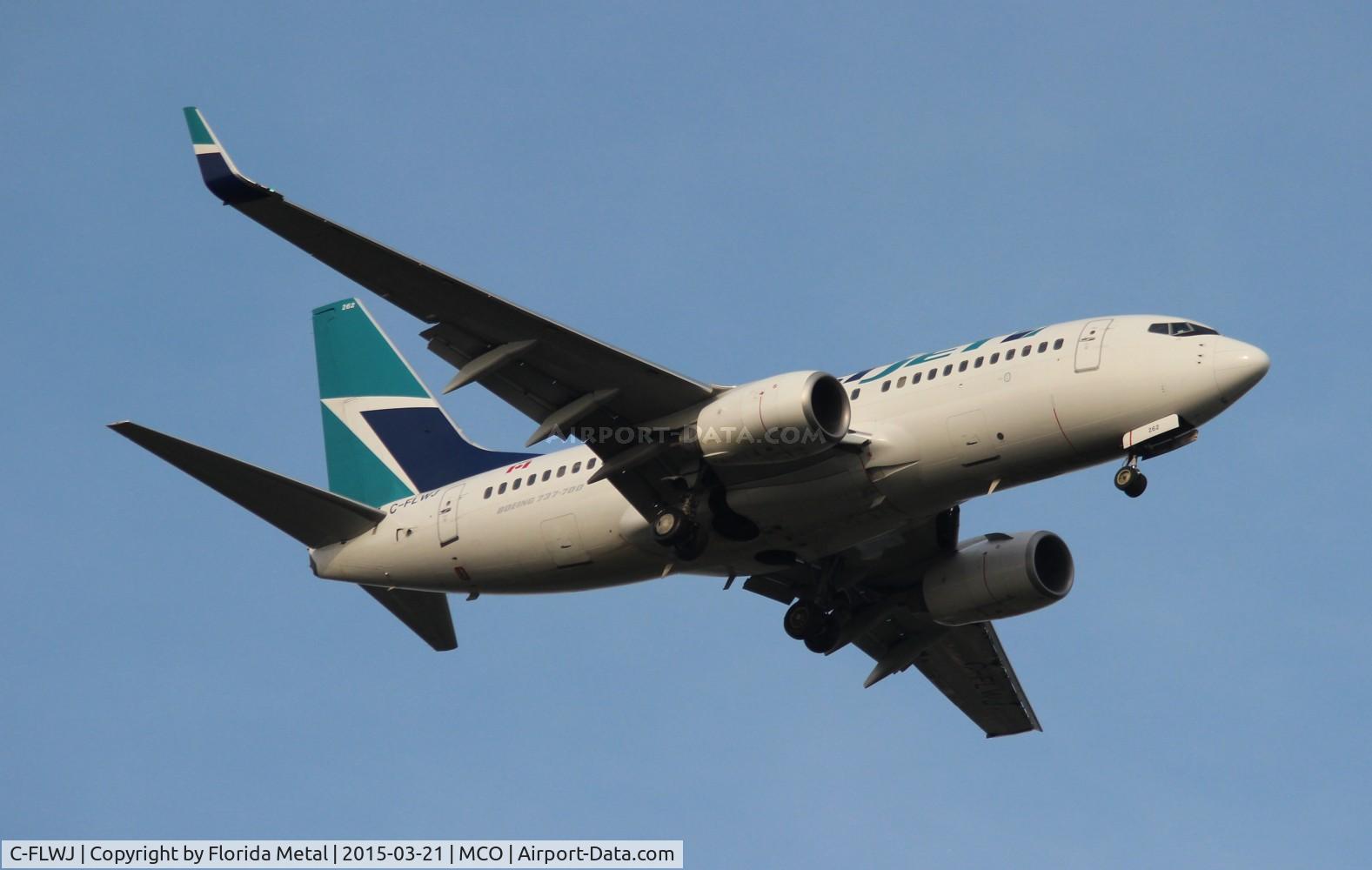 C-FLWJ, 2011 Boeing 737-7CT C/N 38096, Westjet