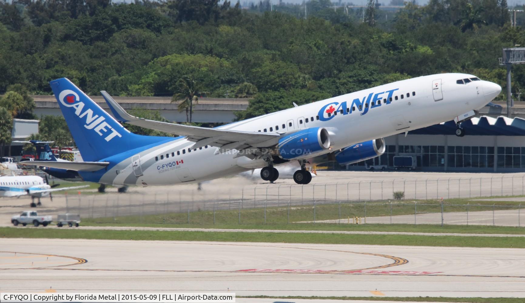 C-FYQO, 2002 Boeing 737-8AS C/N 29934, Canjet