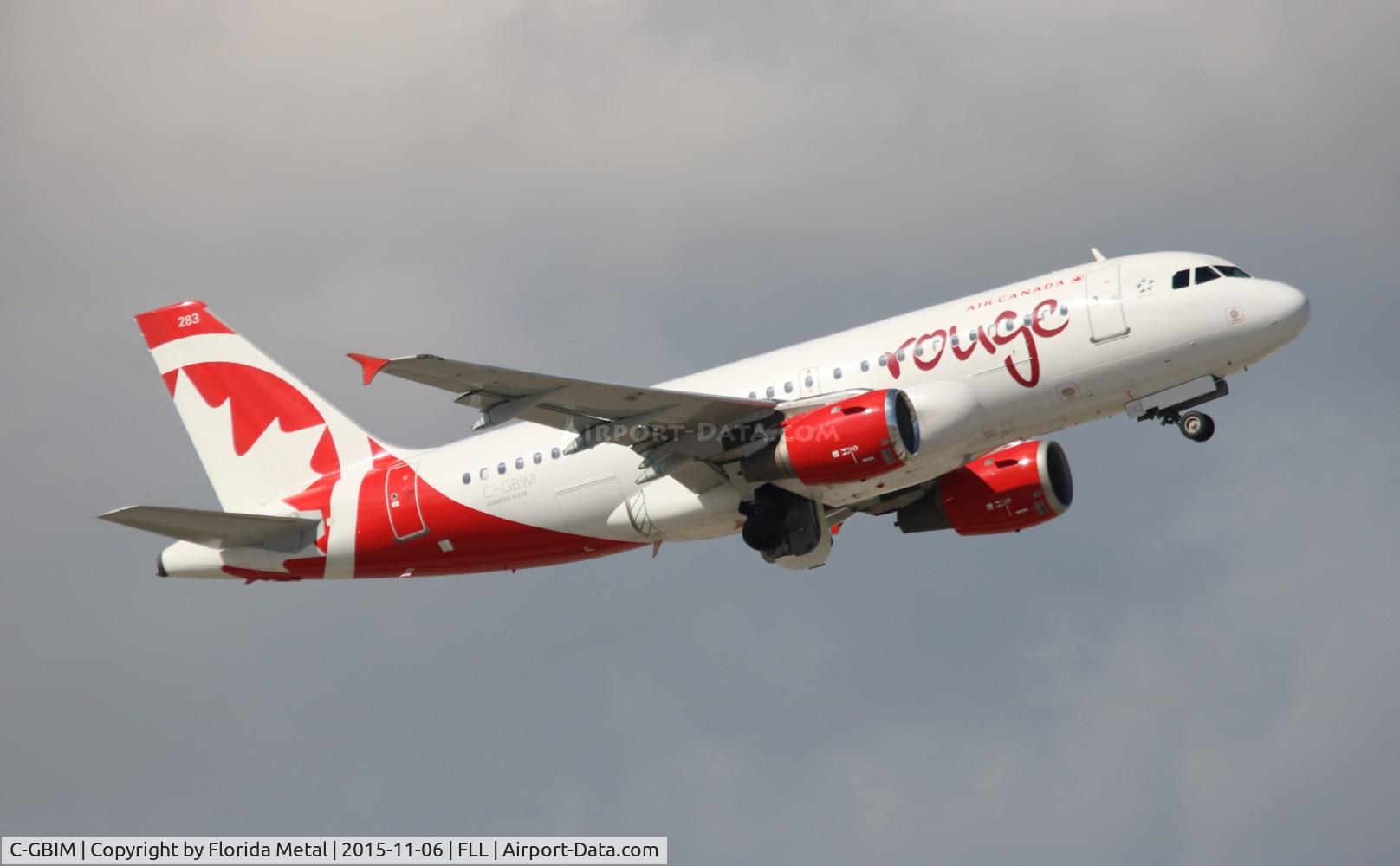 C-GBIM, 1998 Airbus A319-114 C/N 840, Air Canada Rouge