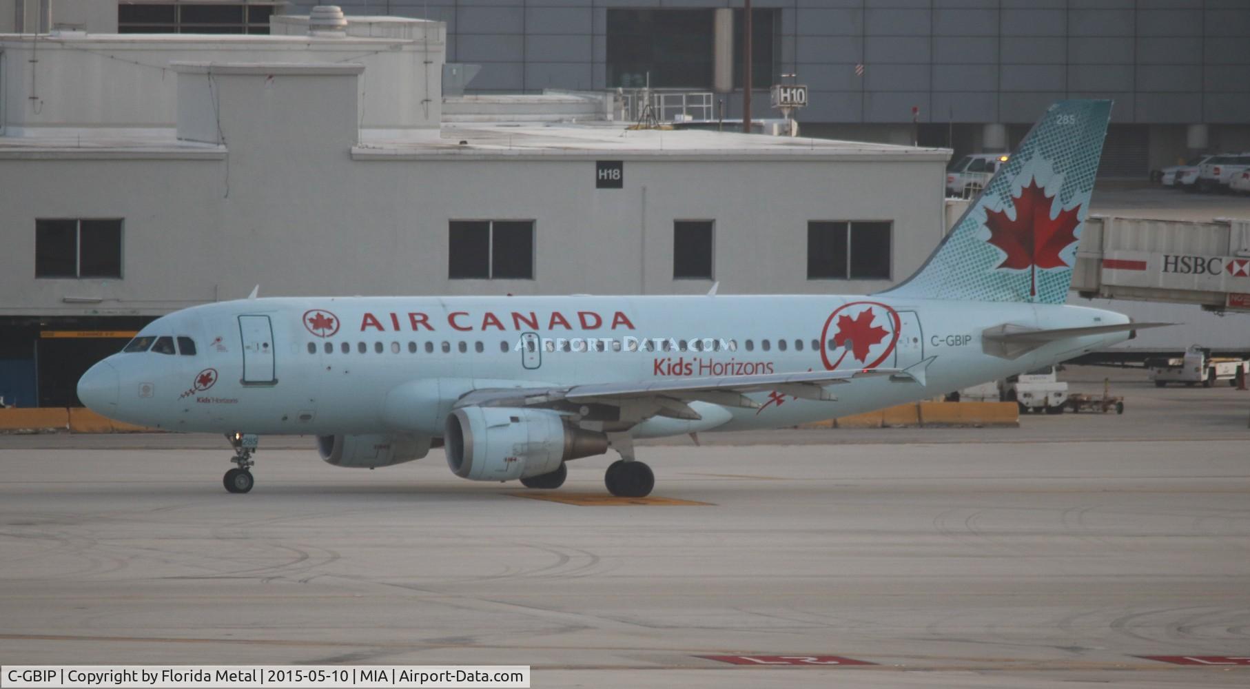C-GBIP, 1998 Airbus A319-114 C/N 546, Air Canada Kids Horizons