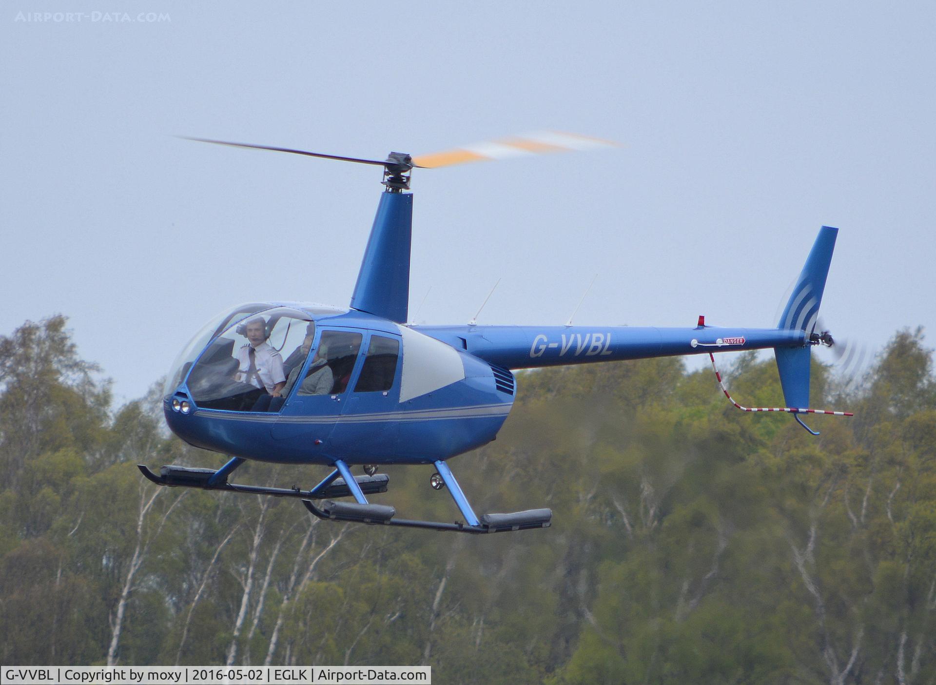 G-VVBL, 2006 Robinson R44 Raven II C/N 11606, Robinson R44 Raven II at Blackbushe.