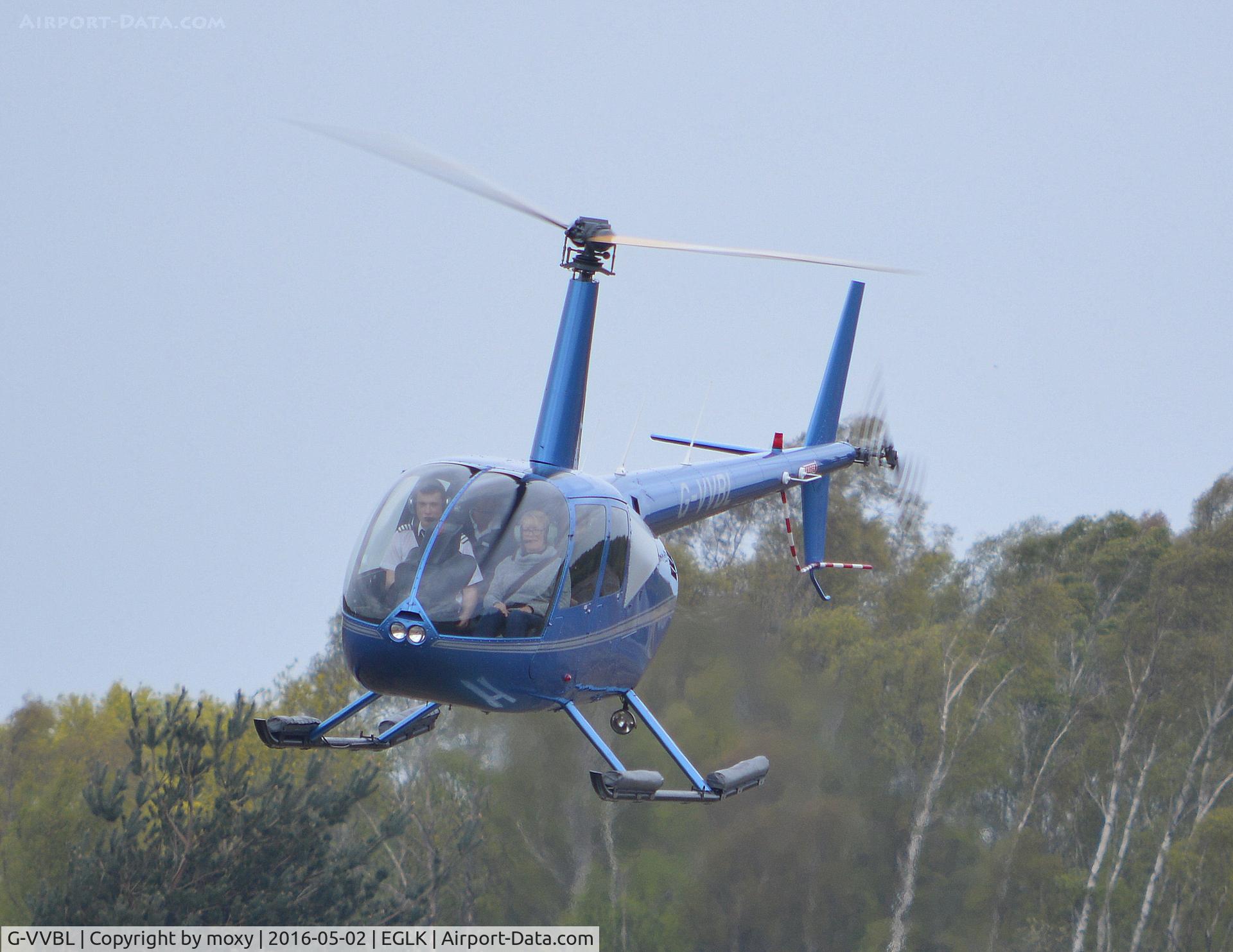 G-VVBL, 2006 Robinson R44 Raven II C/N 11606, Robinson R44 Raven II at Blackbushe.
