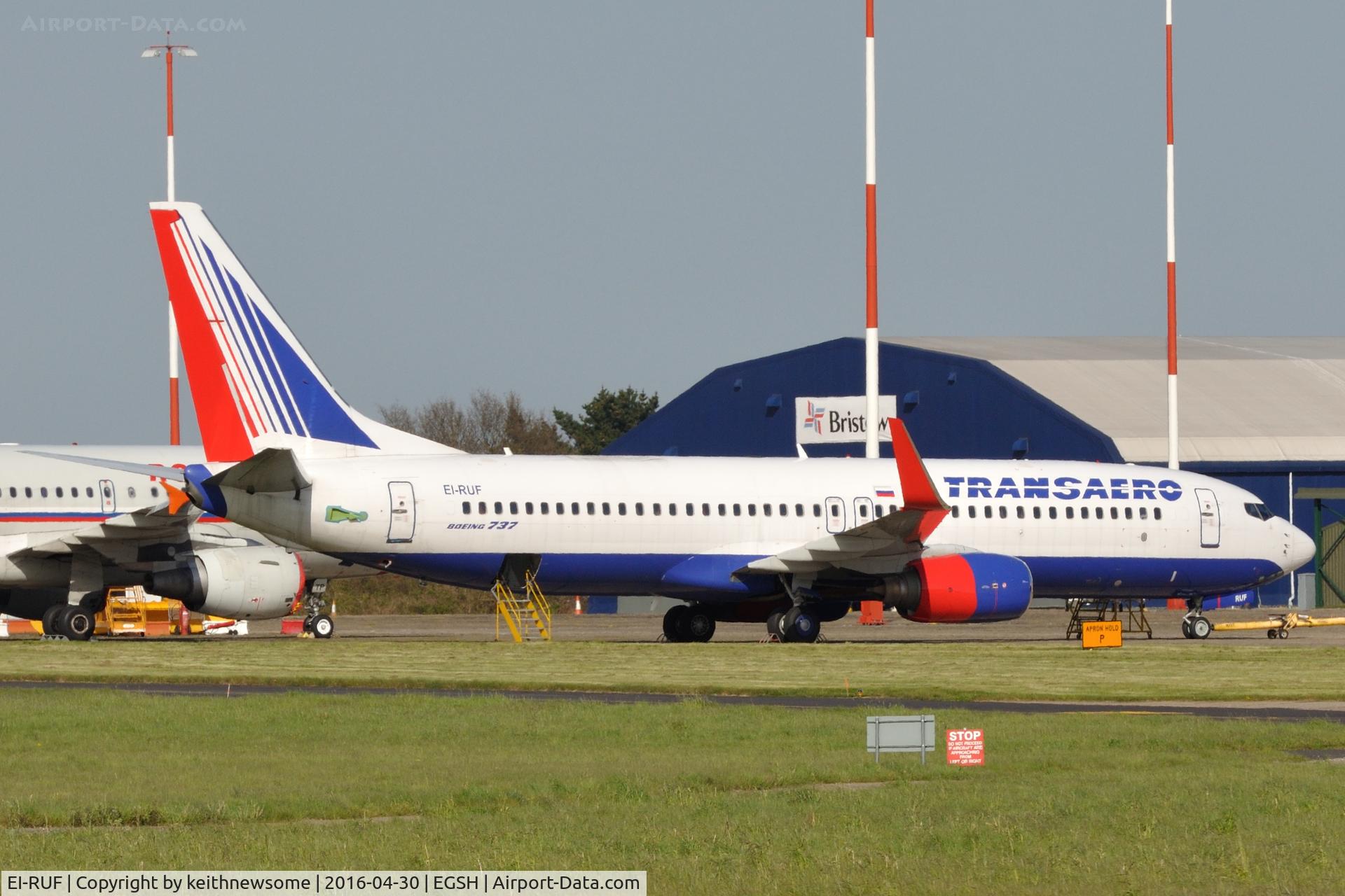 EI-RUF, 2000 Boeing 737-85P C/N 28536, Titles replaced and small amount of paint work !