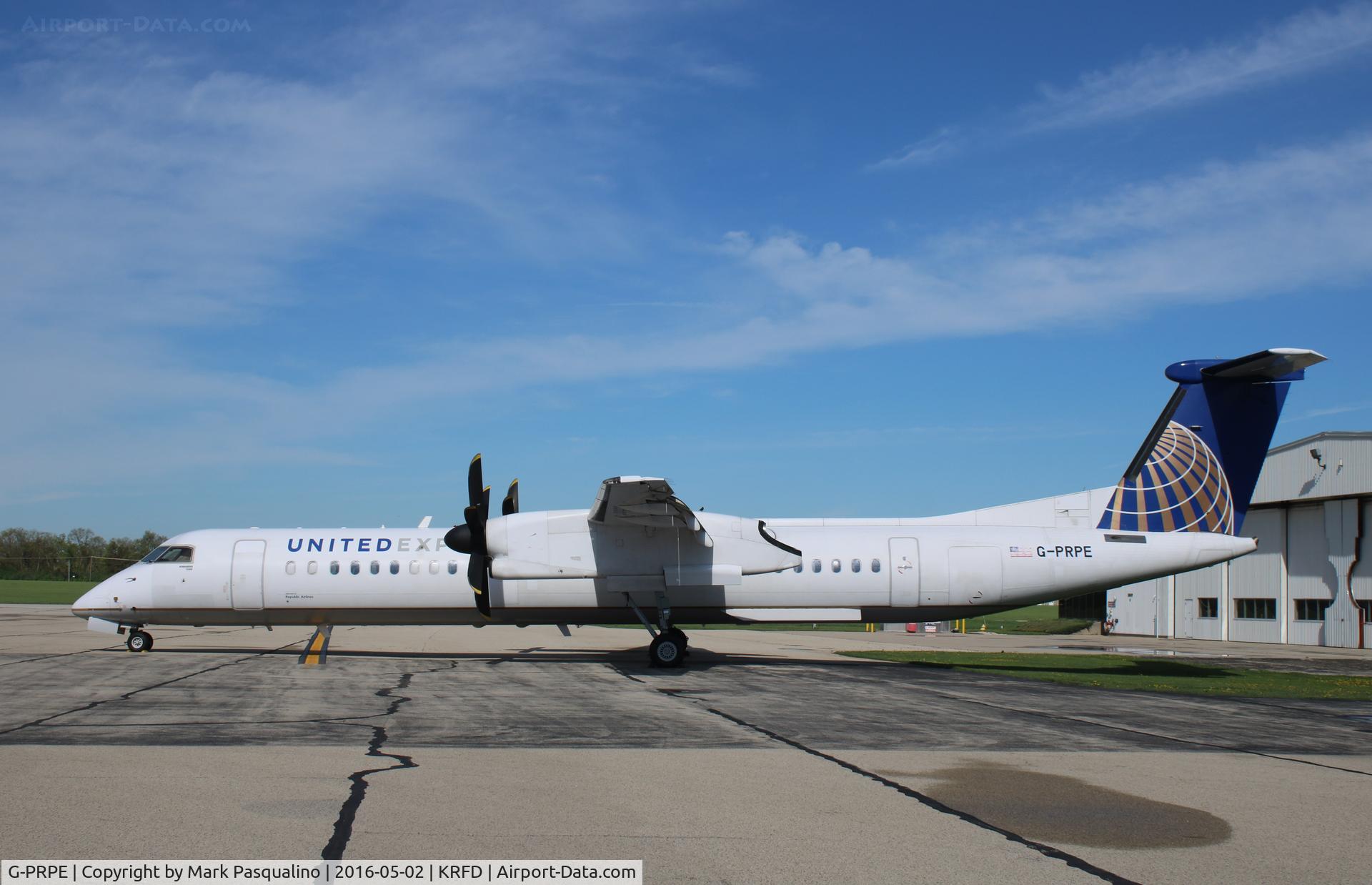 G-PRPE, 2008 De Havilland Canada DHC-8-402Q Dash 8 Dash 8 C/N 4209, DHC-8-402Q