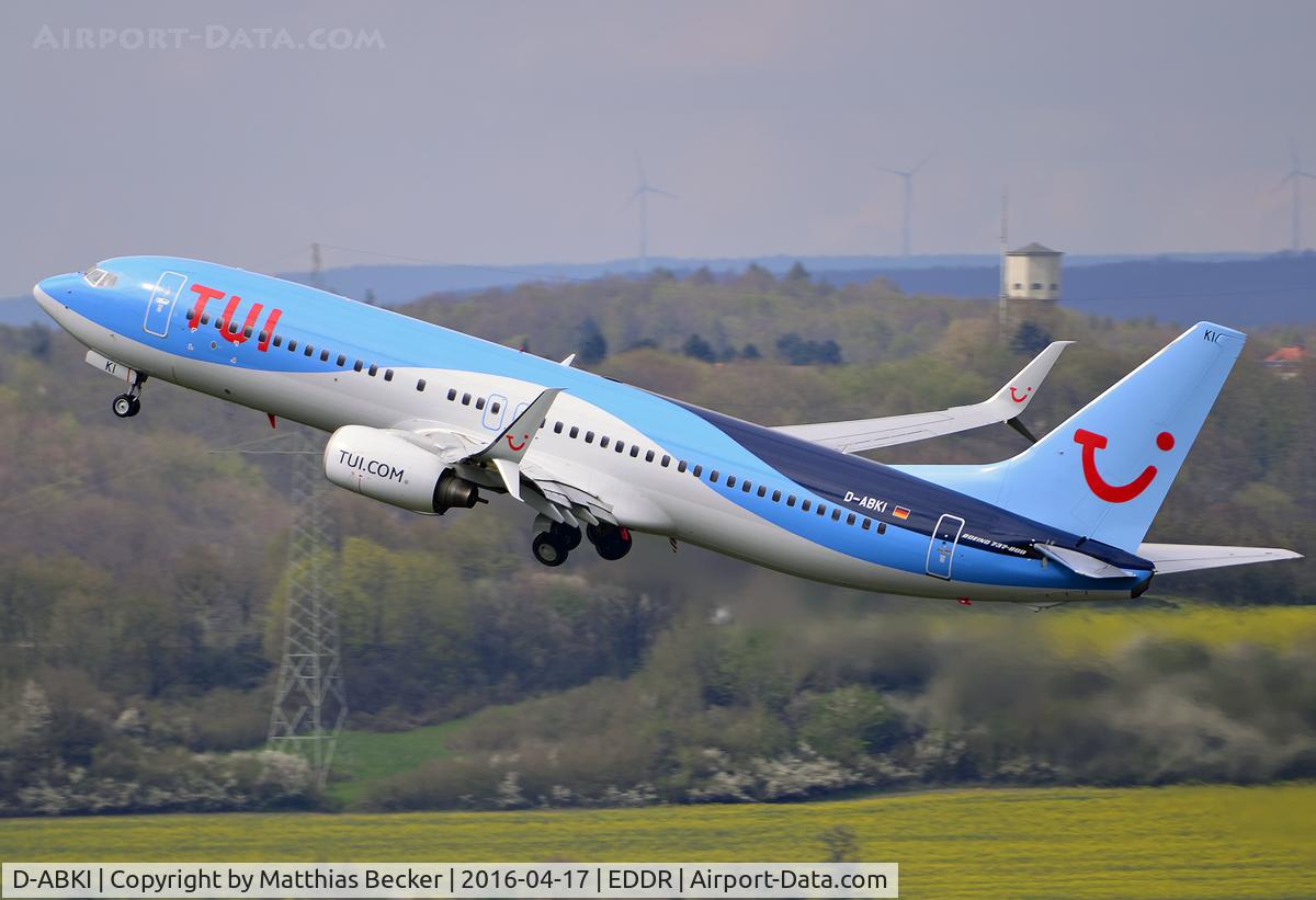 D-ABKI, 2009 Boeing 737-86J C/N 37748, D-ABKI