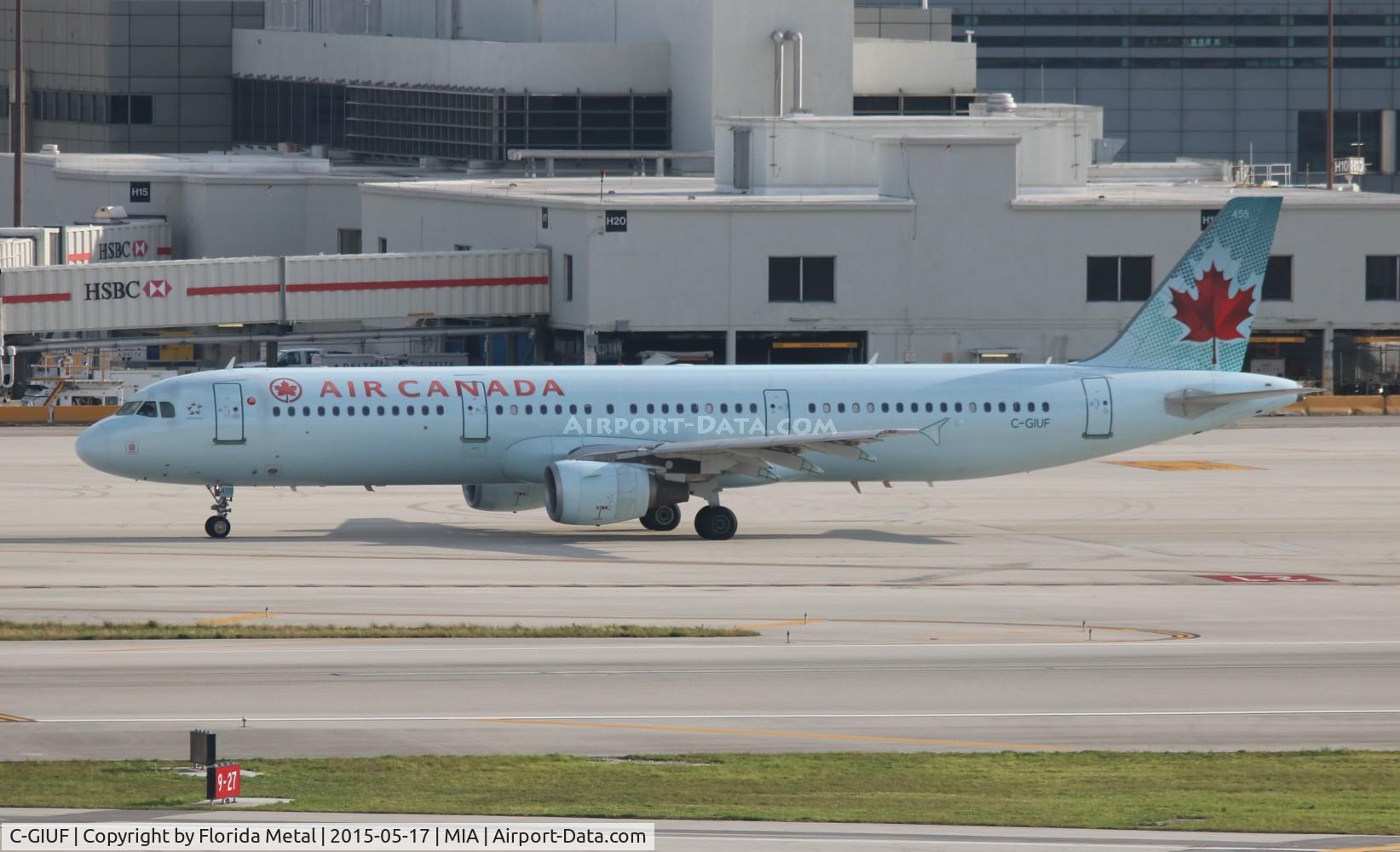 C-GIUF, 2001 Airbus A321-211 C/N 1638, Air Canada