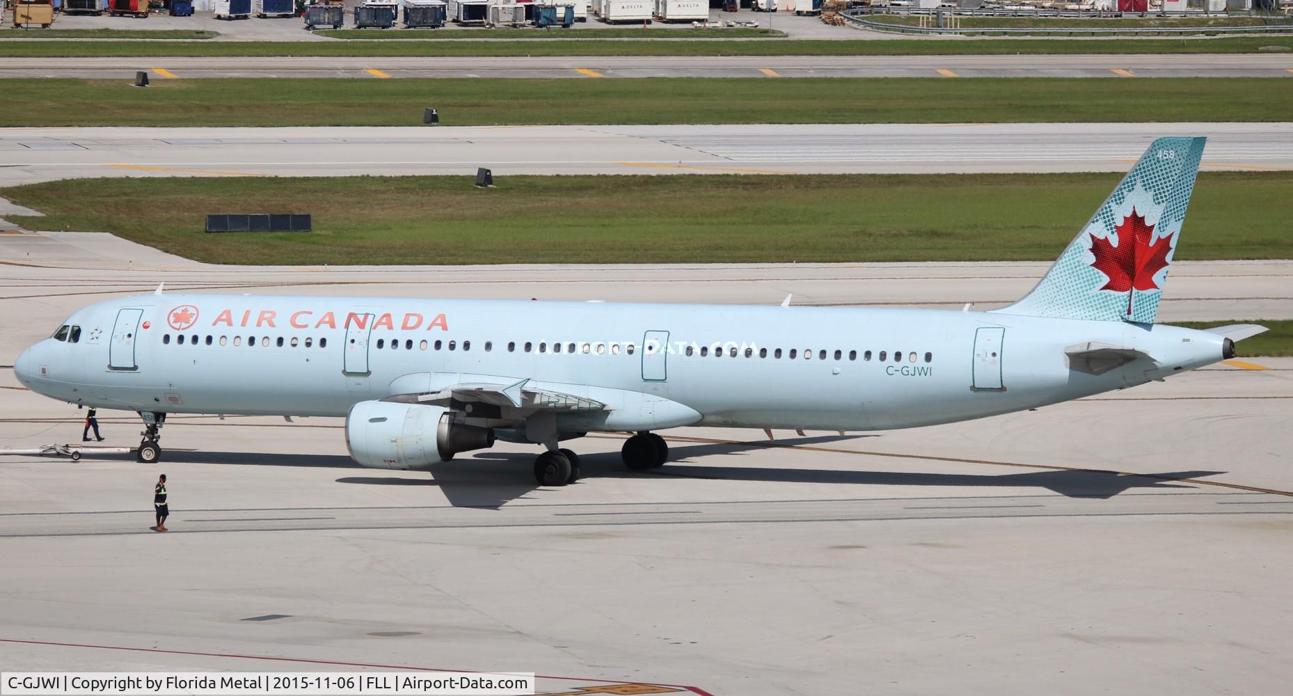C-GJWI, 2002 Airbus A321-211 C/N 1772, Air Canada