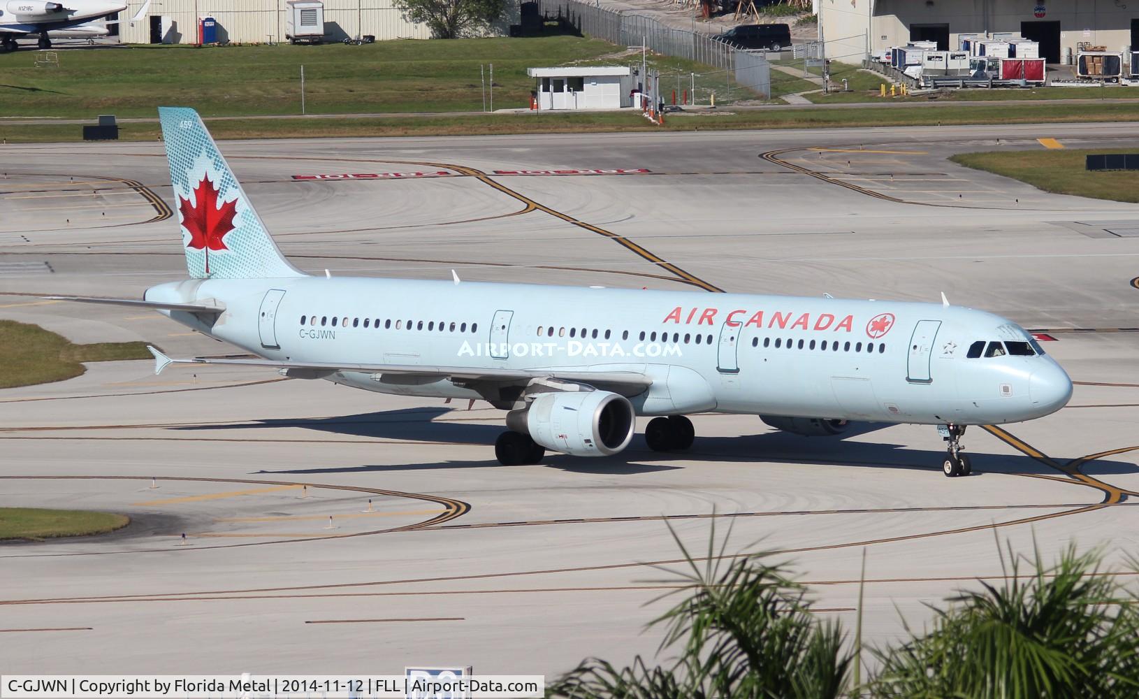 C-GJWN, 2002 Airbus A321-211 C/N 1783, Air Canada