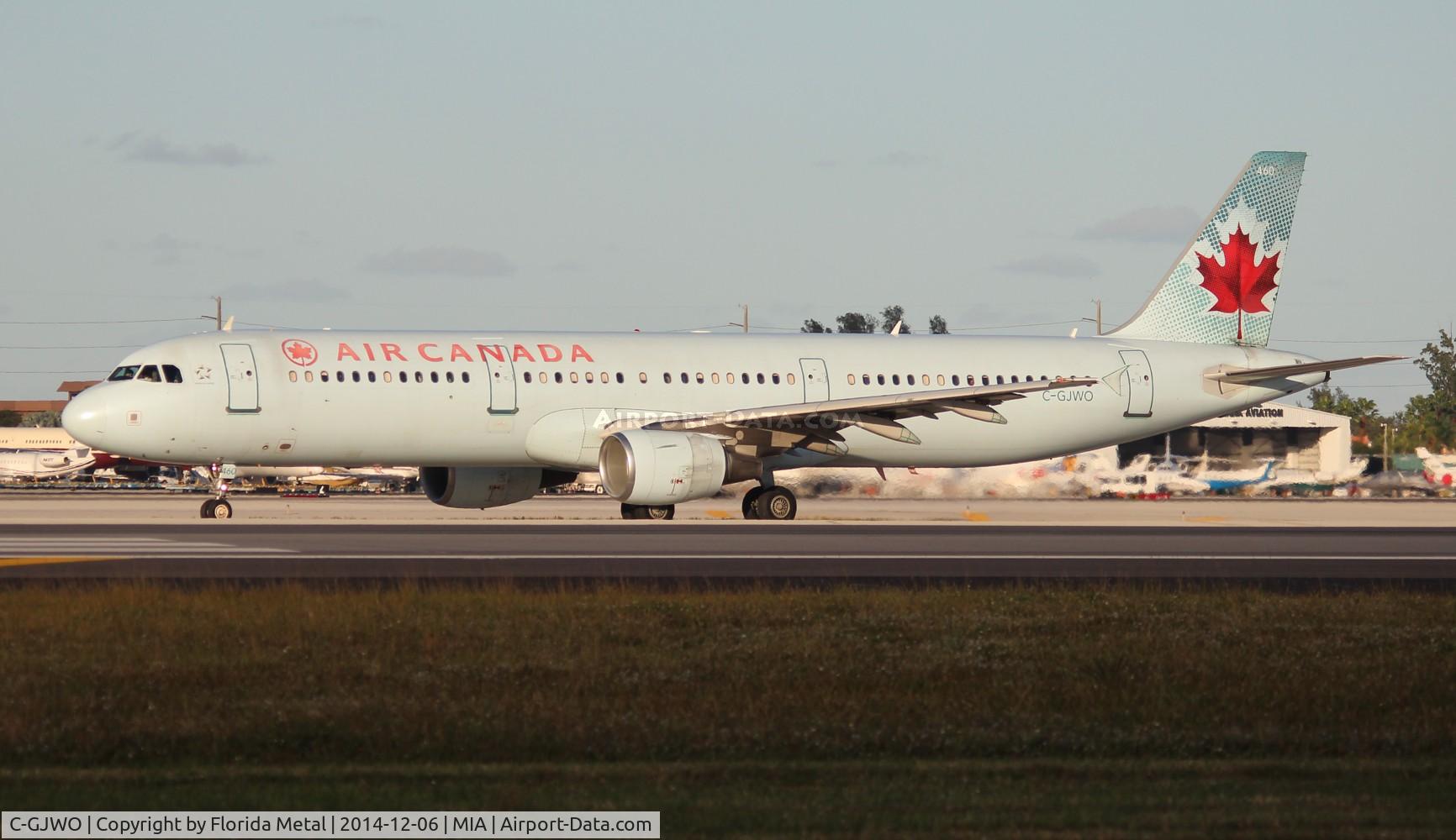 C-GJWO, 2002 Airbus A321-211 C/N 1811, Air Canada