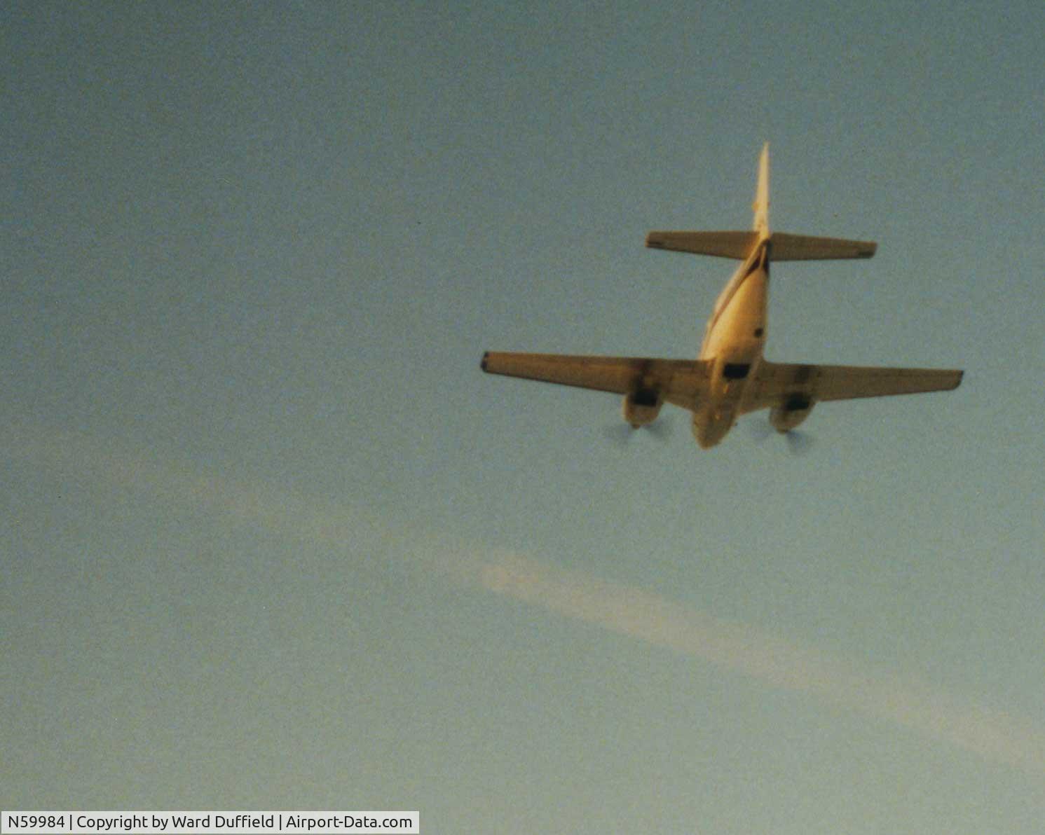 N59984, 1975 Piper PA-31-310 Navajo C/N 31-7512042, en route to KSDN for COE survey, 1996
Taken from N40510