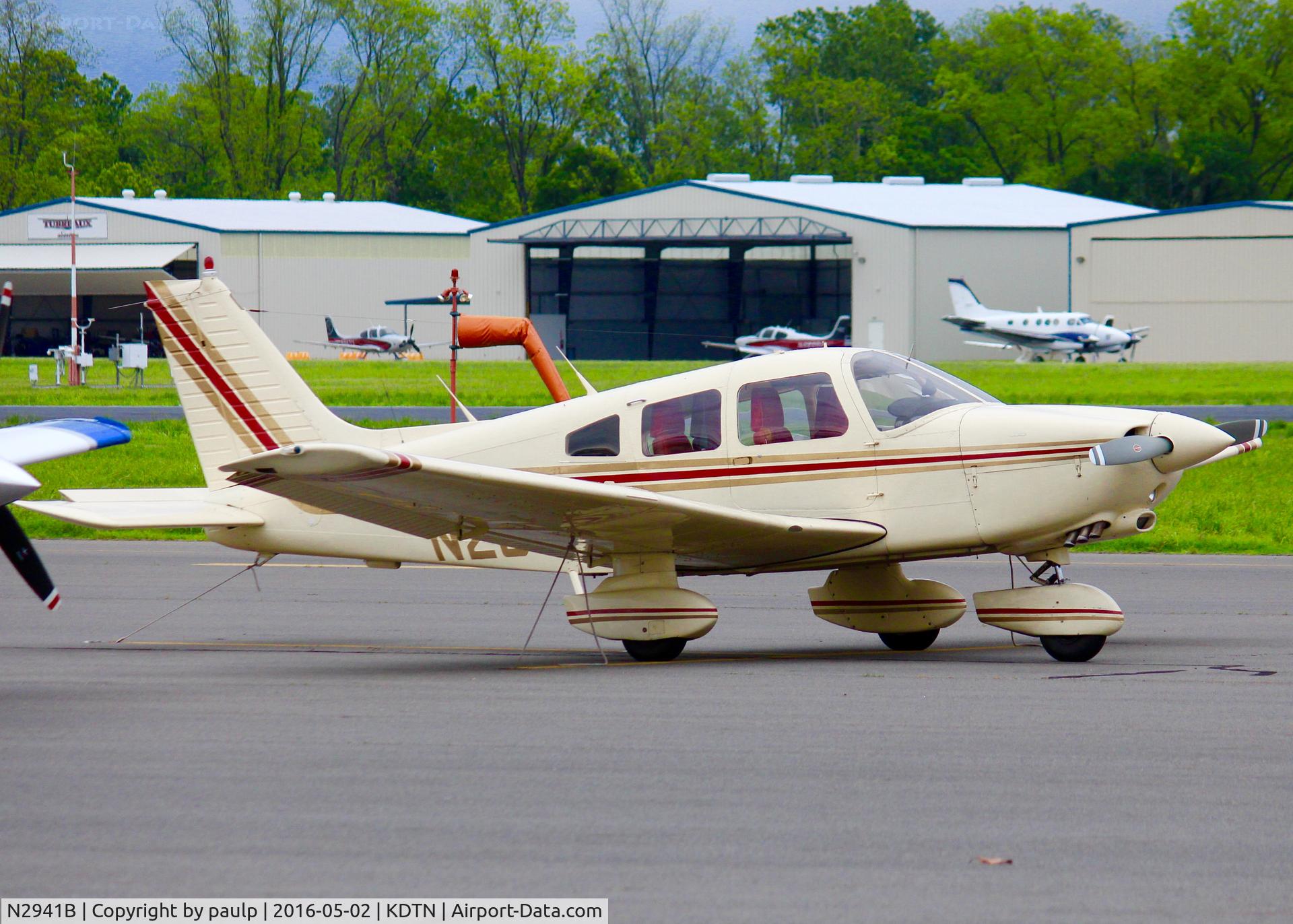 N2941B, 1979 Piper PA-28-236 Dakota C/N 28-7911257, At Downtown Shreveport.