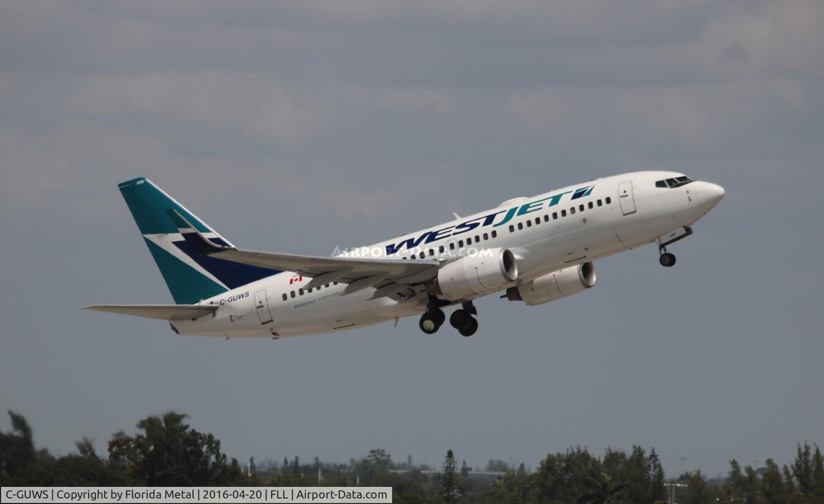 C-GUWS, 2002 Boeing 737-76N C/N 33378, Westjet