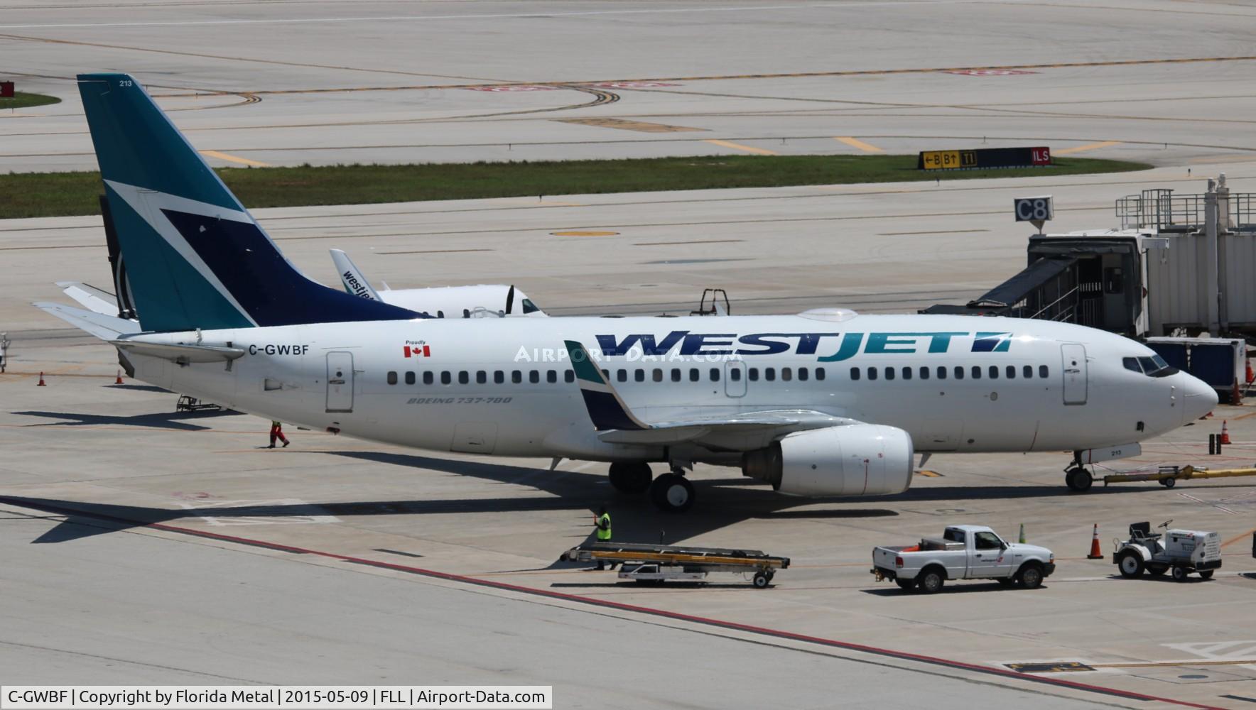 C-GWBF, 2003 Boeing 737-7CT C/N 32757, Westjet