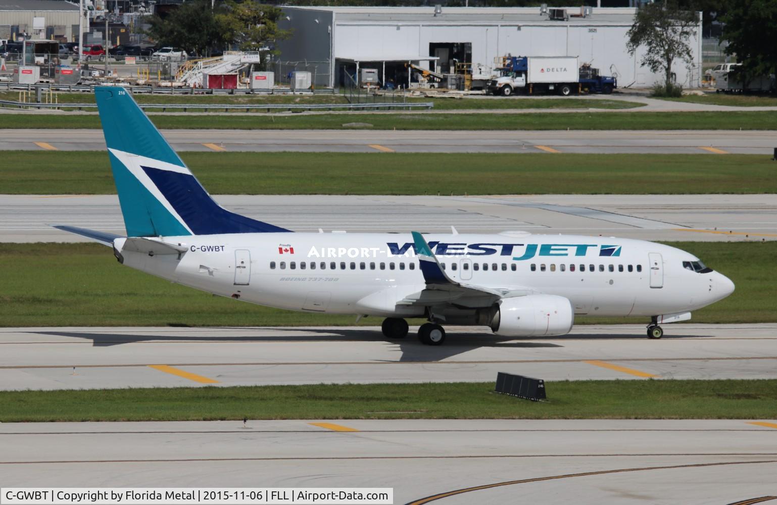 C-GWBT, 2003 Boeing 737-7CT C/N 32755, Westjet