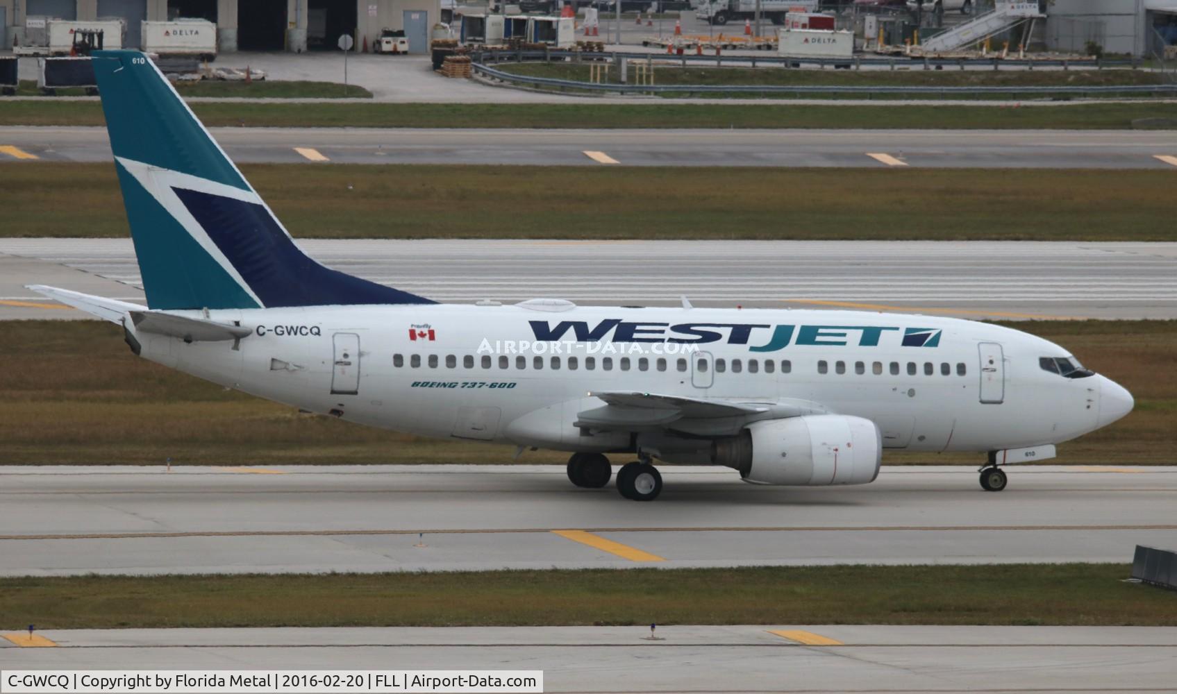 C-GWCQ, 2006 Boeing 737-6CT C/N 35111, Westjet