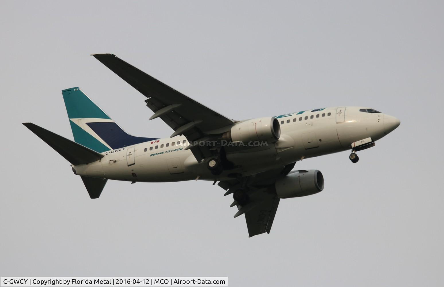C-GWCY, 2006 Boeing 737-6CT C/N 35113, Westjet