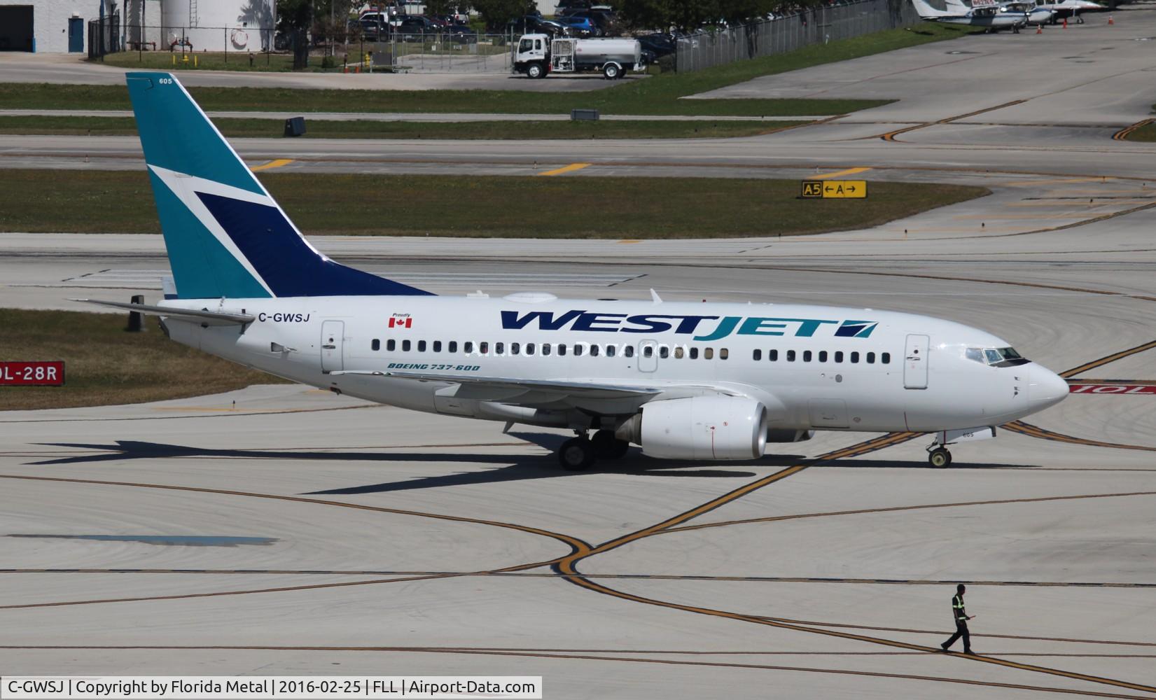 C-GWSJ, 2006 Boeing 737-6CT C/N 34621, Westjet